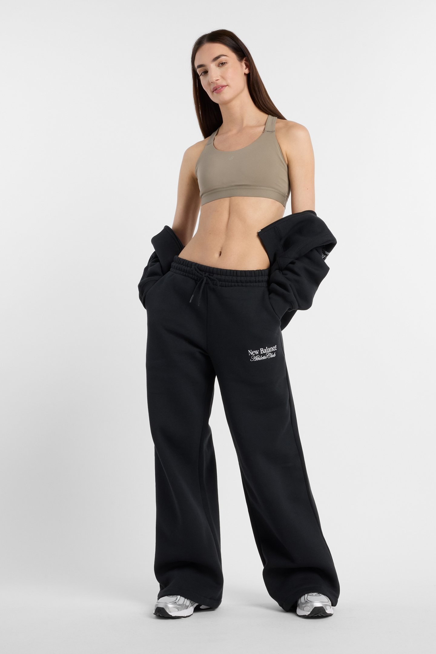 NB SPORTS BRA IN STONE 3