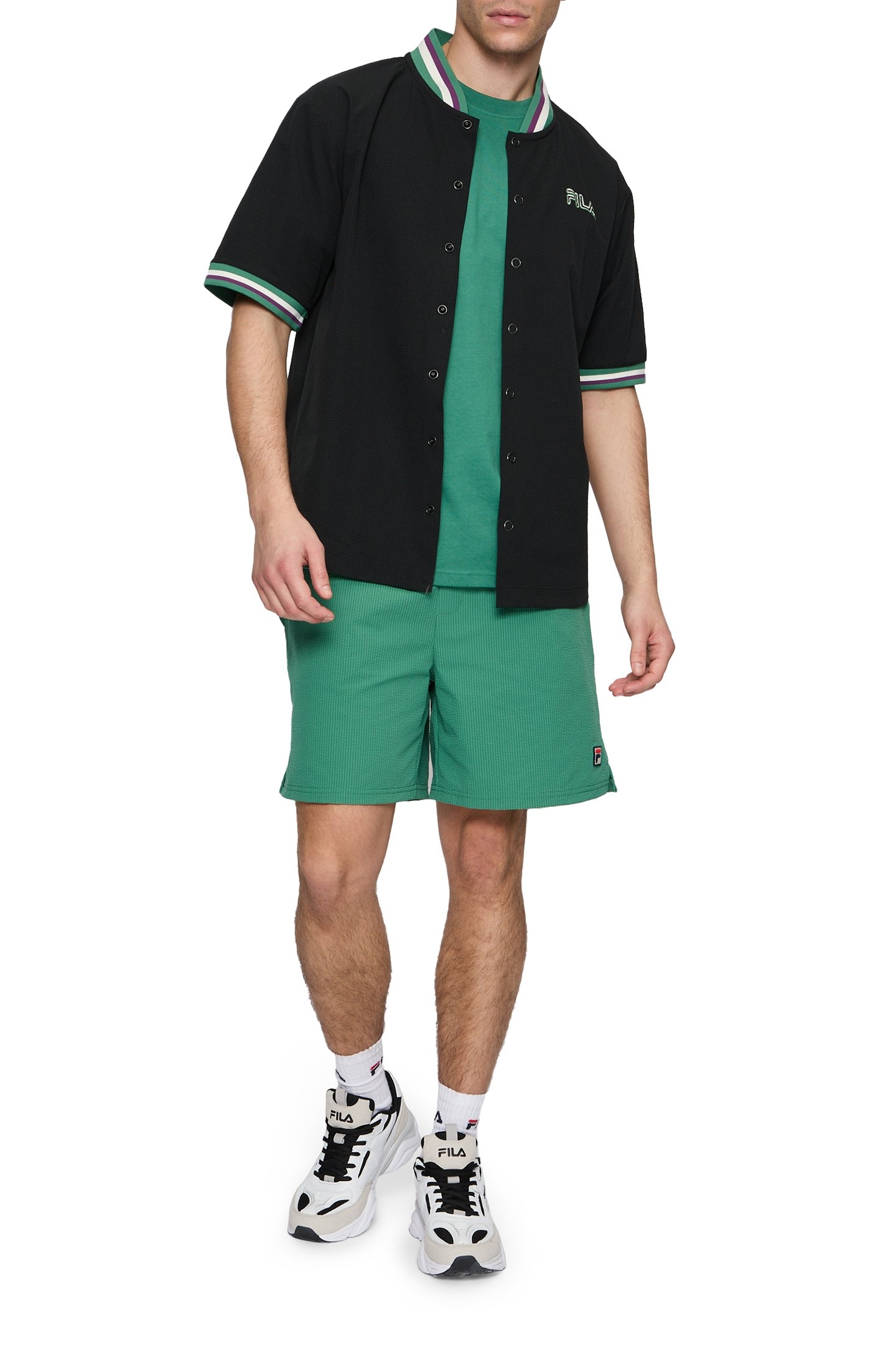 LURE LOOSE WOVEN SHORTS FIR 3