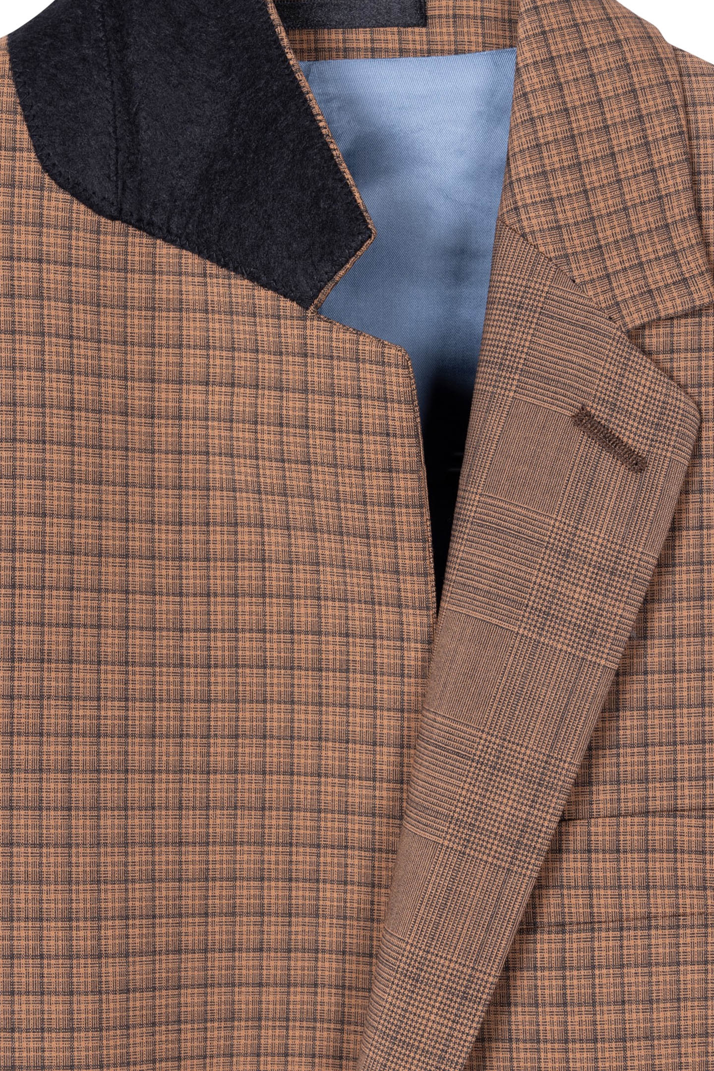 MENS 2 BUTTON JACKET LIGHT RUST 7