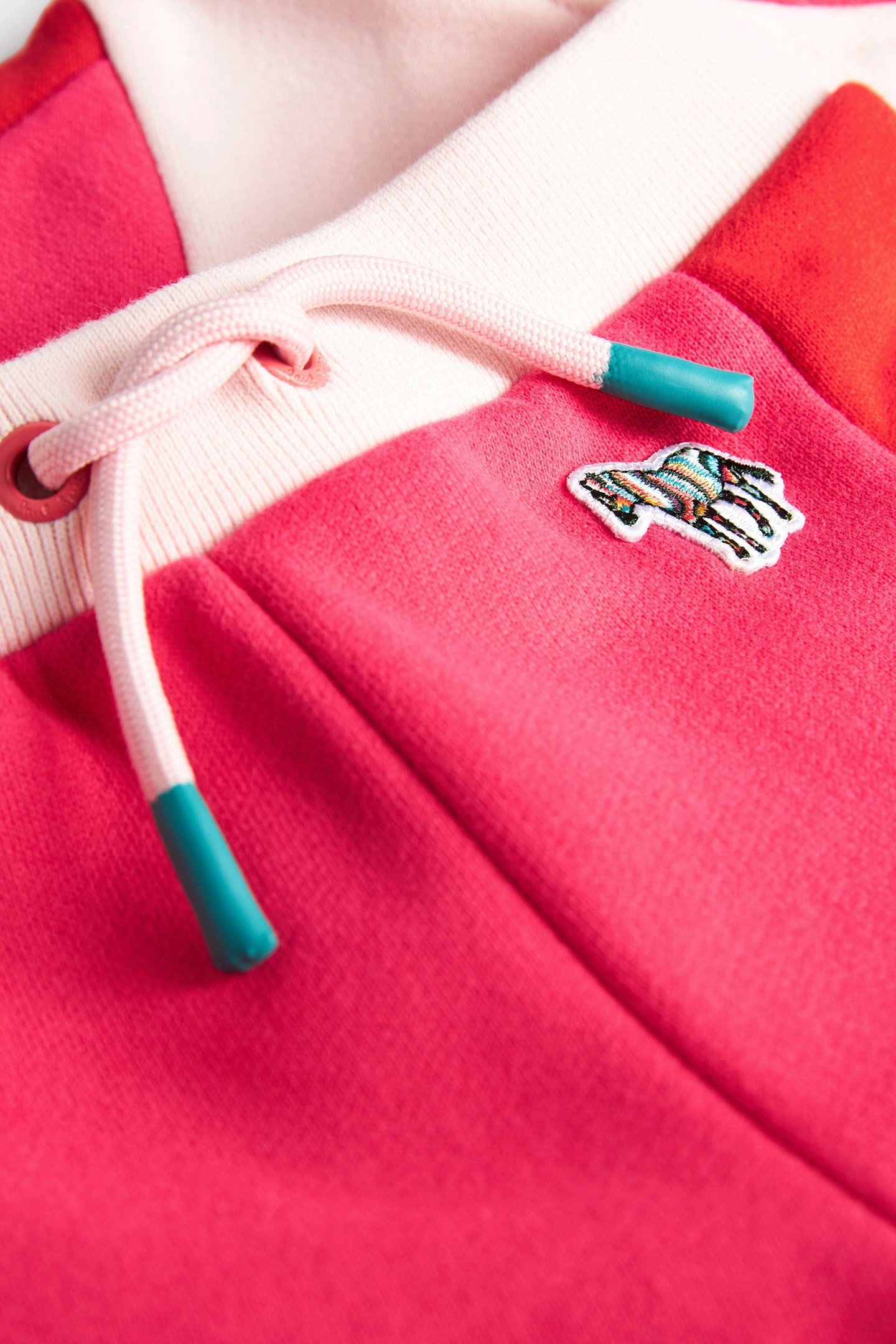 COLOURBLOCK TRACKSUIT SET 2 PIECE GIRLS BUBBLEGUM/RASP 4