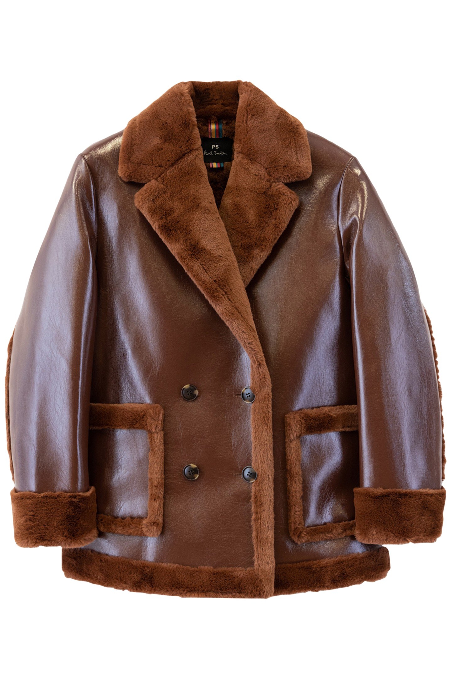 WOMENS JACKET DARK BROWN 1