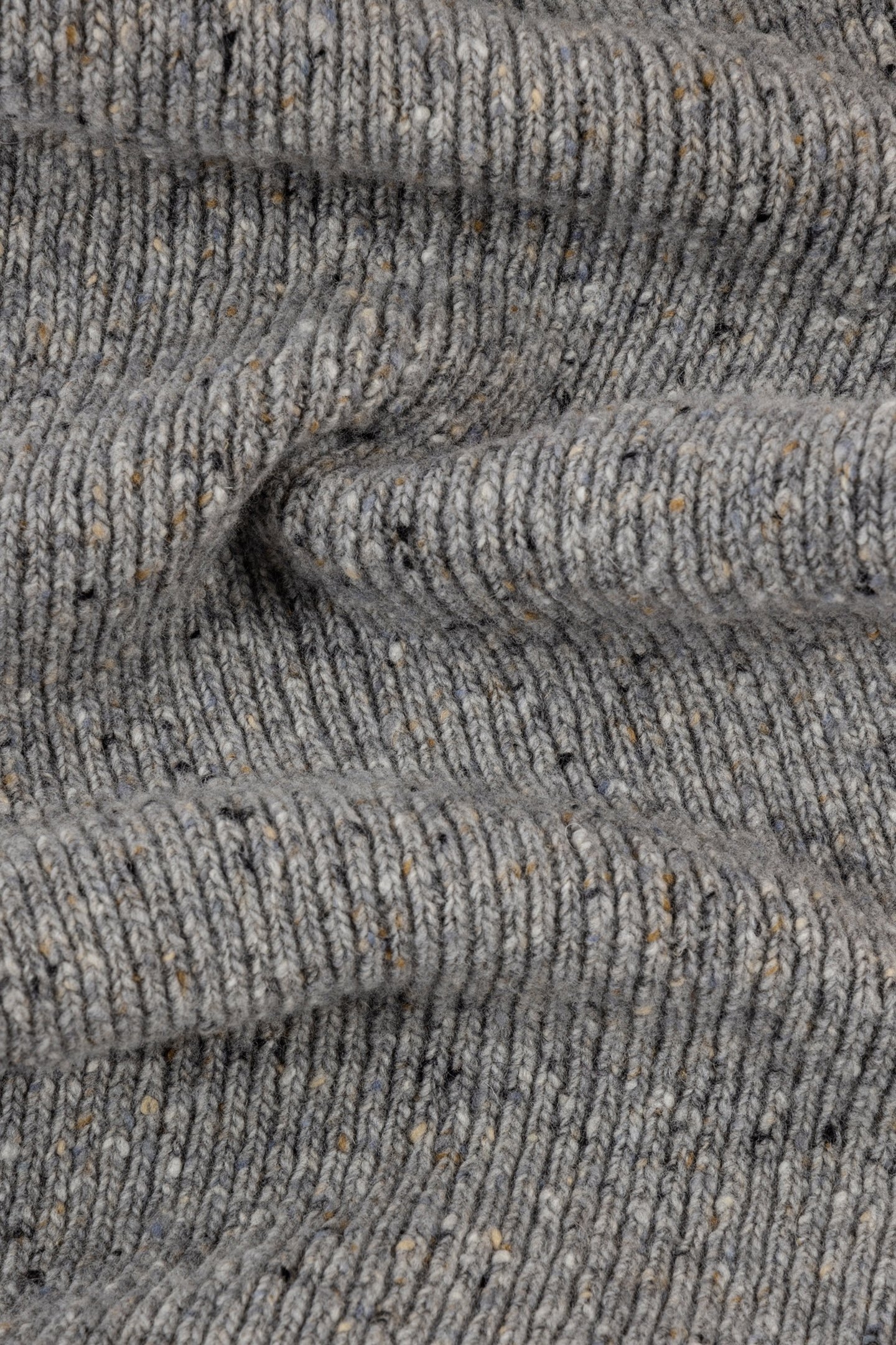 SCARF DONEGAL POM GREY 3