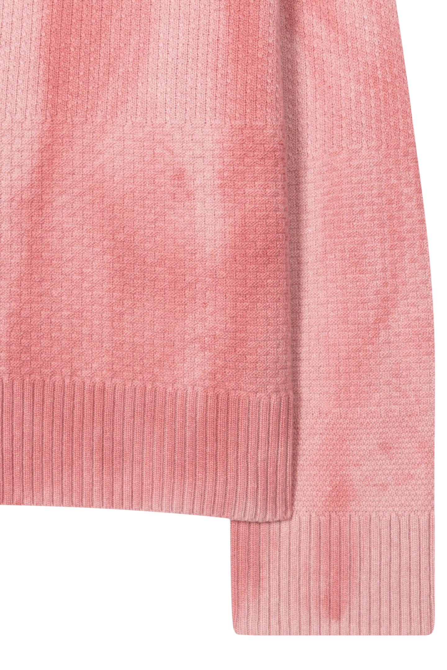 KNITTED SWEATER ROLL NECK POWDER PINK 2