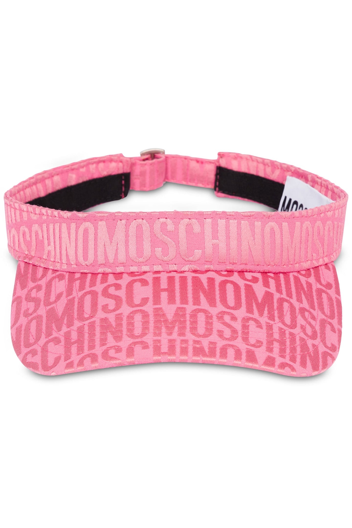 NYLON VISOR ALLOVER LOGO PINK 1