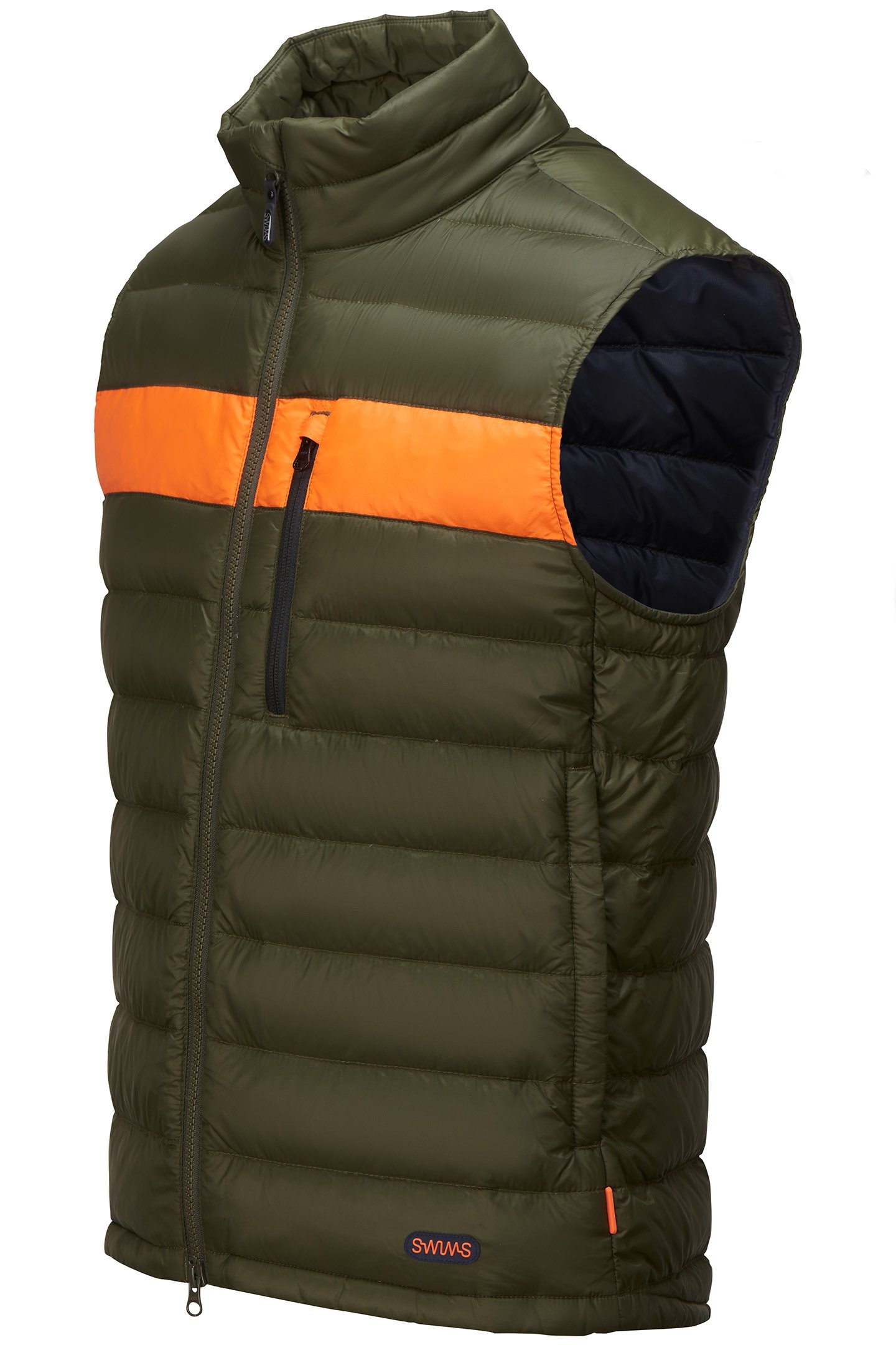 PORTLAND VEST STRIPE NEW OLIVE 3