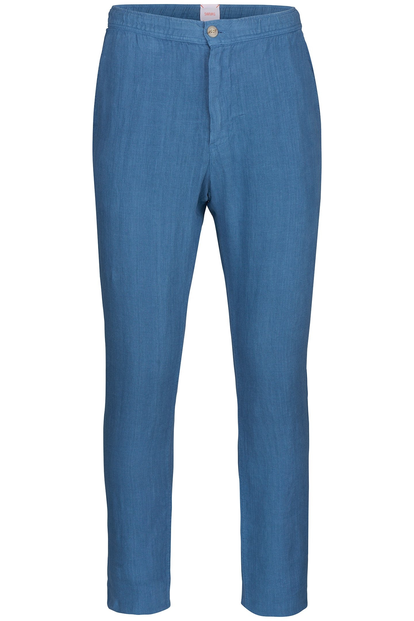 AMALFI SLIM LINEN PANT SLATE BLUE 1