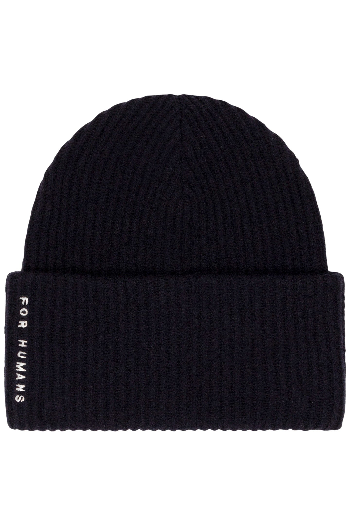 TATE WOOL BEANIE DARK BLUE 1