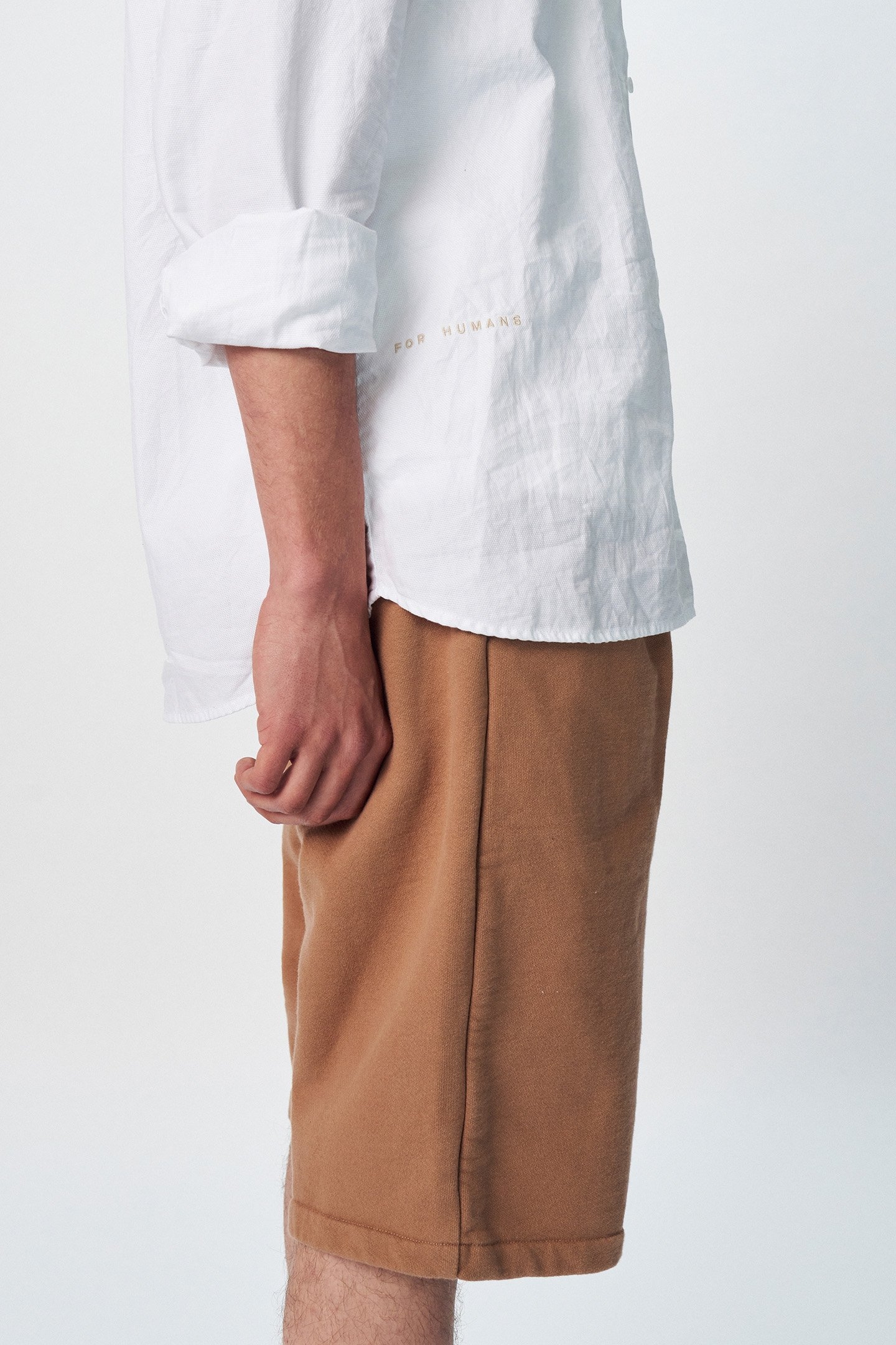 ROBIN FLEECE SHORTS CAMEL 5