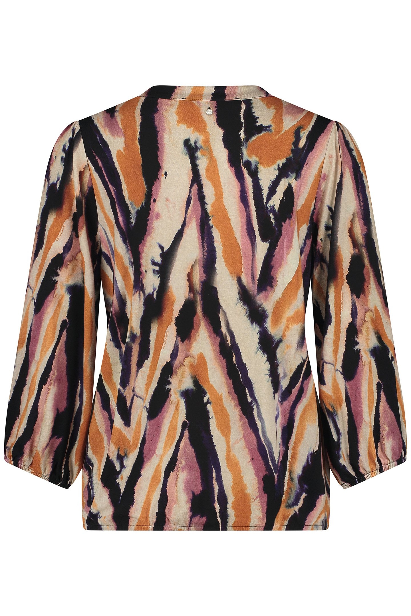 TOP JERSEY WATERCOLOUR PRINT PINKS 2