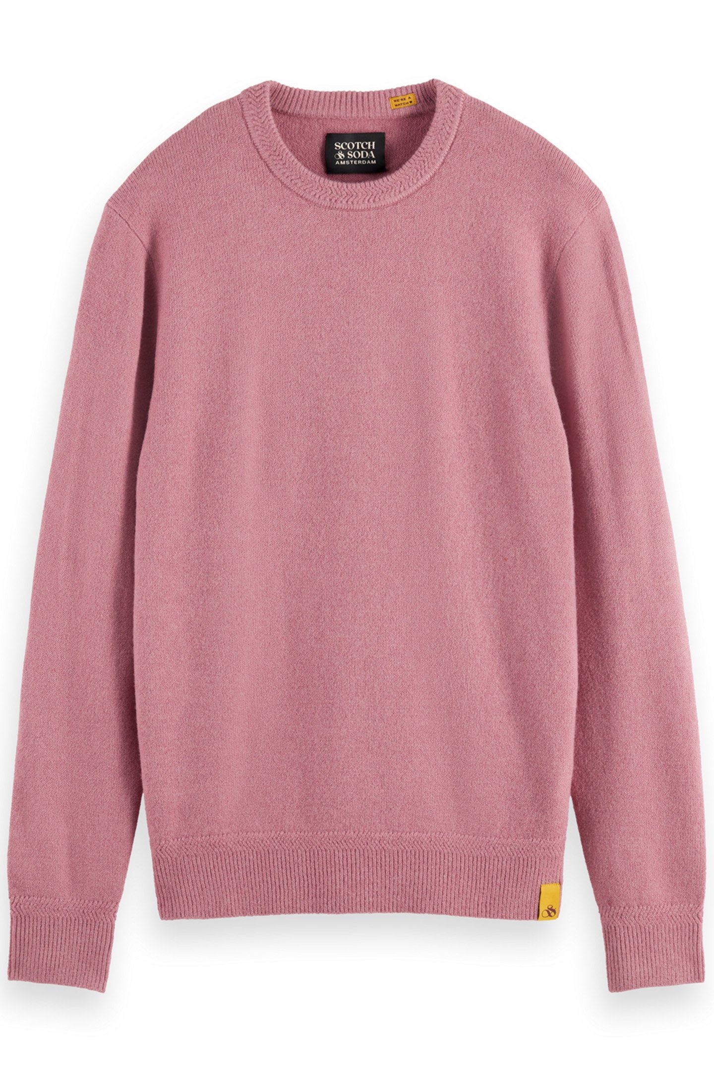 SOFT KNIT REGULAR FIT SWEATER CADILLAC PINK 4