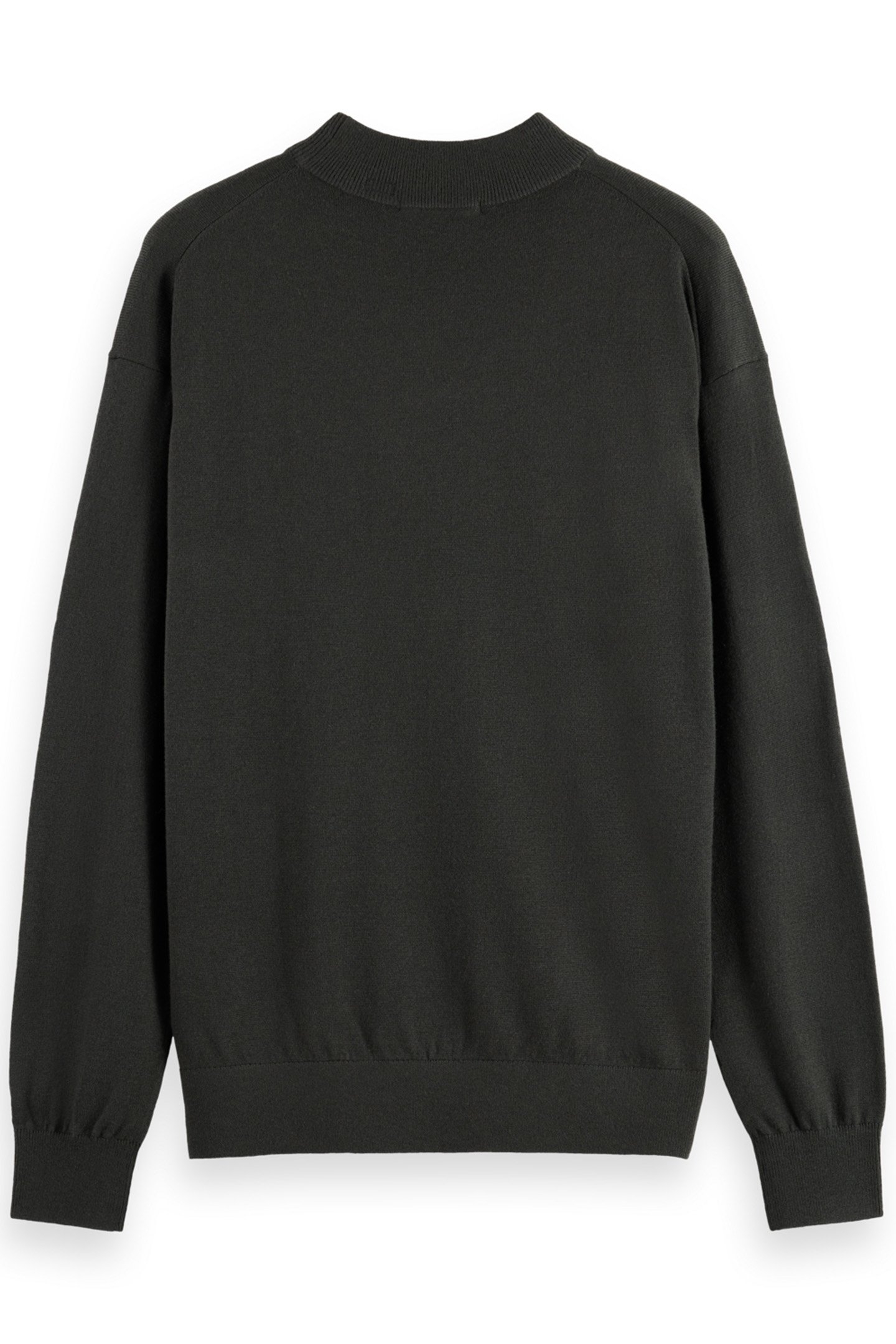 ESSENTIAL DROPPED SHOULDER MOCK NECK SWEATER VINYL 5