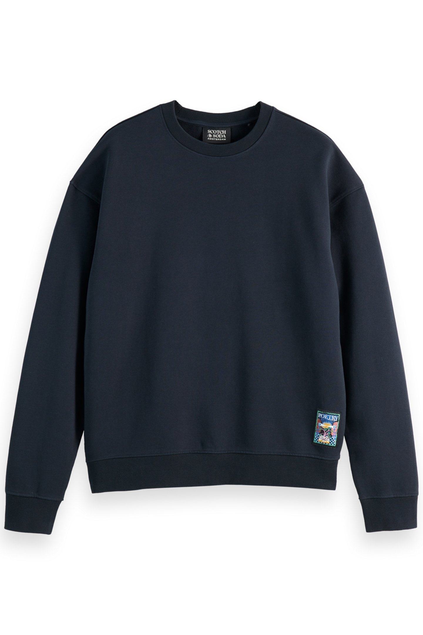 FRONT BACK ARTWORK SWEATSHIRT BLACK 4