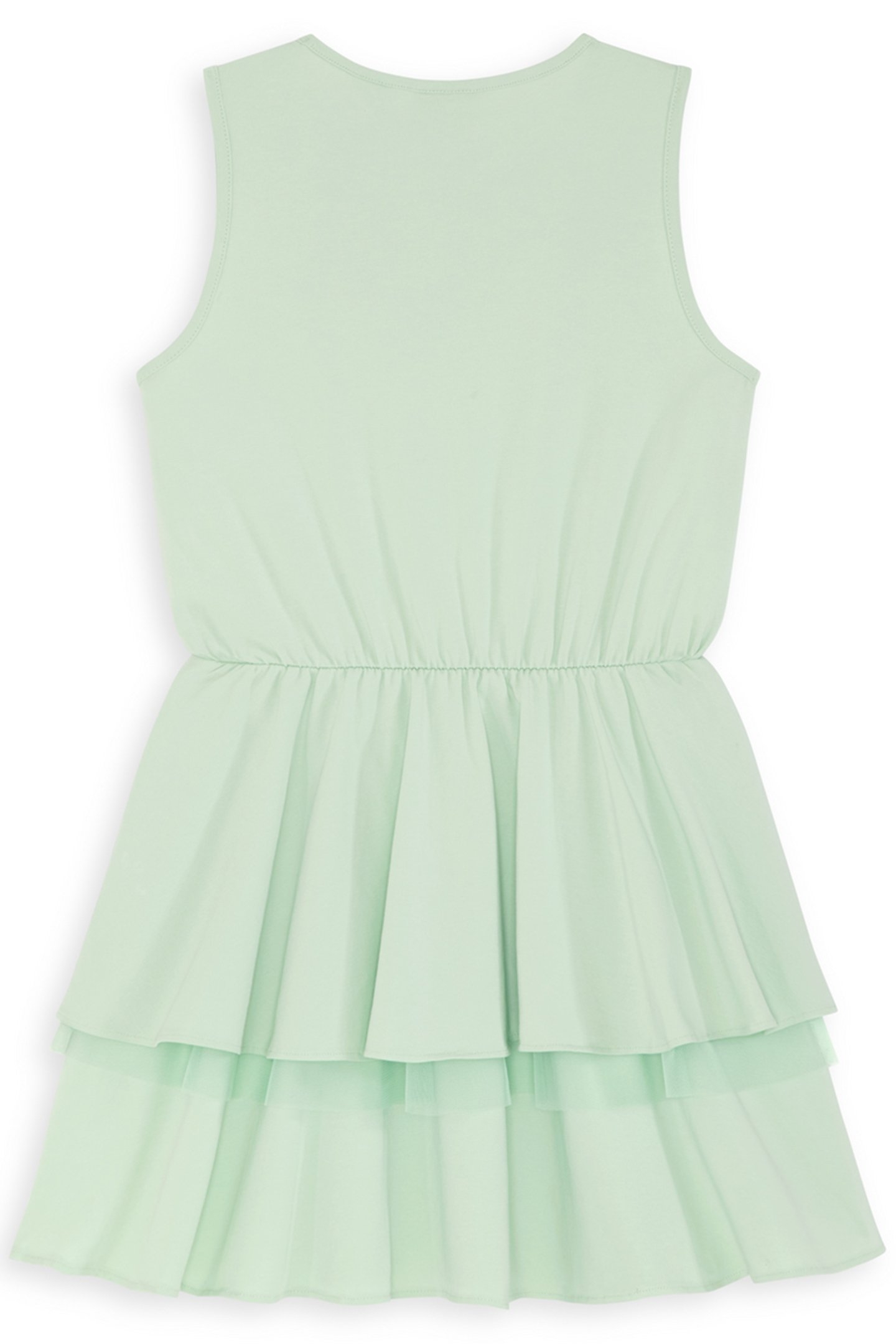 GIRLS S&S SEPARATES FASHION DRESS LIGHT PASTEL GREEN 2
