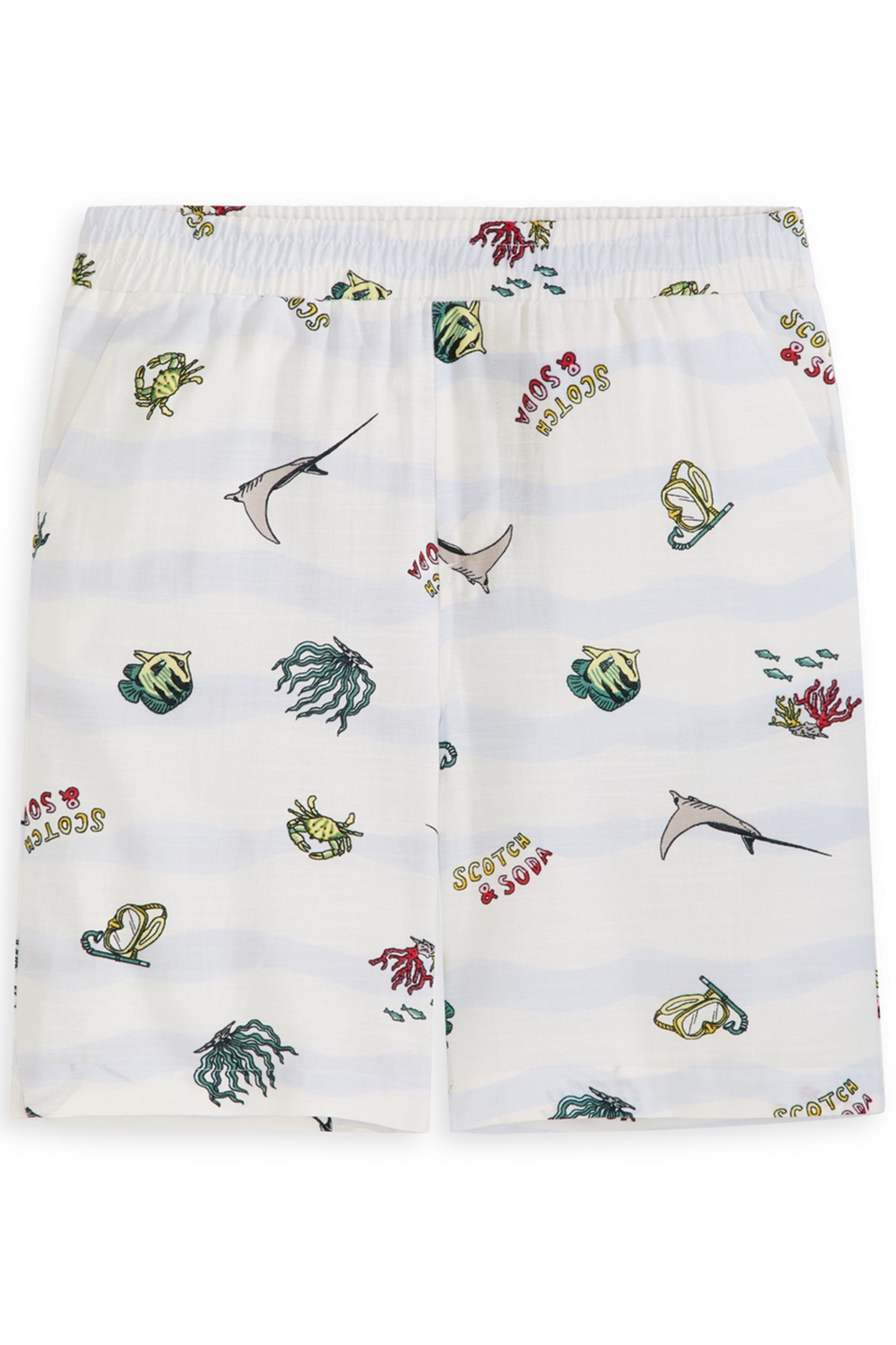 BOYS 2PC PRINTED WOVEN BUTTON UP SHIRT & SHORT SET WHITE TRA 4