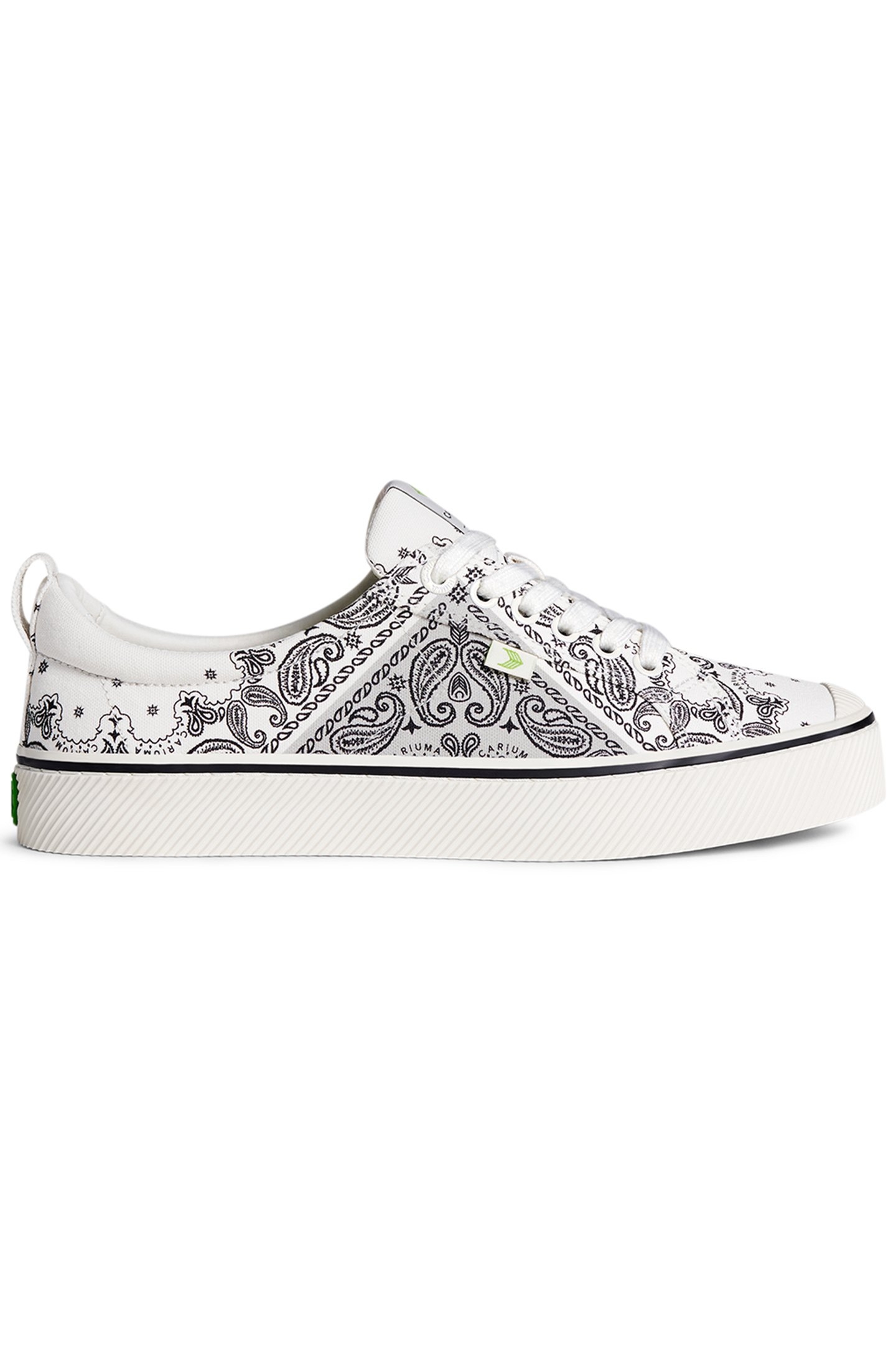 OCA LOW OFF-WHITE BANDANA CANVAS SNEAKER 1