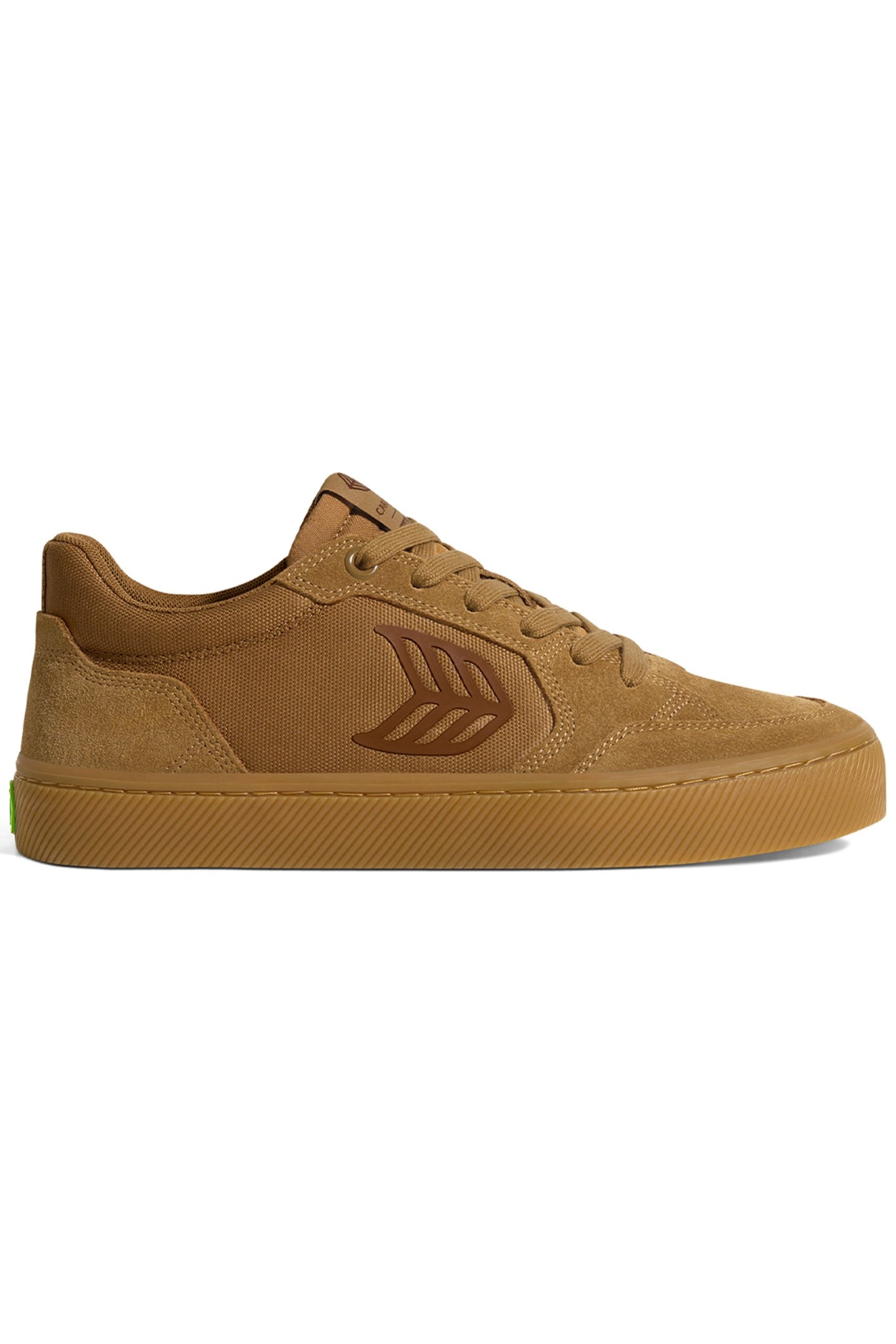 VALLELY PRO GUM CAMEL SUEDE AND CORDURA DARK CAMEL LOGO SNEA 1