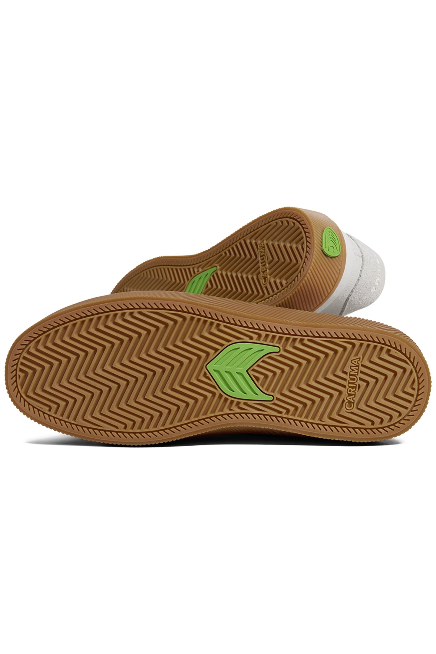 LUAN PRO GUM SMOKE WHITE SUEDE OFF-WHITE LOGO SNEAKER 4