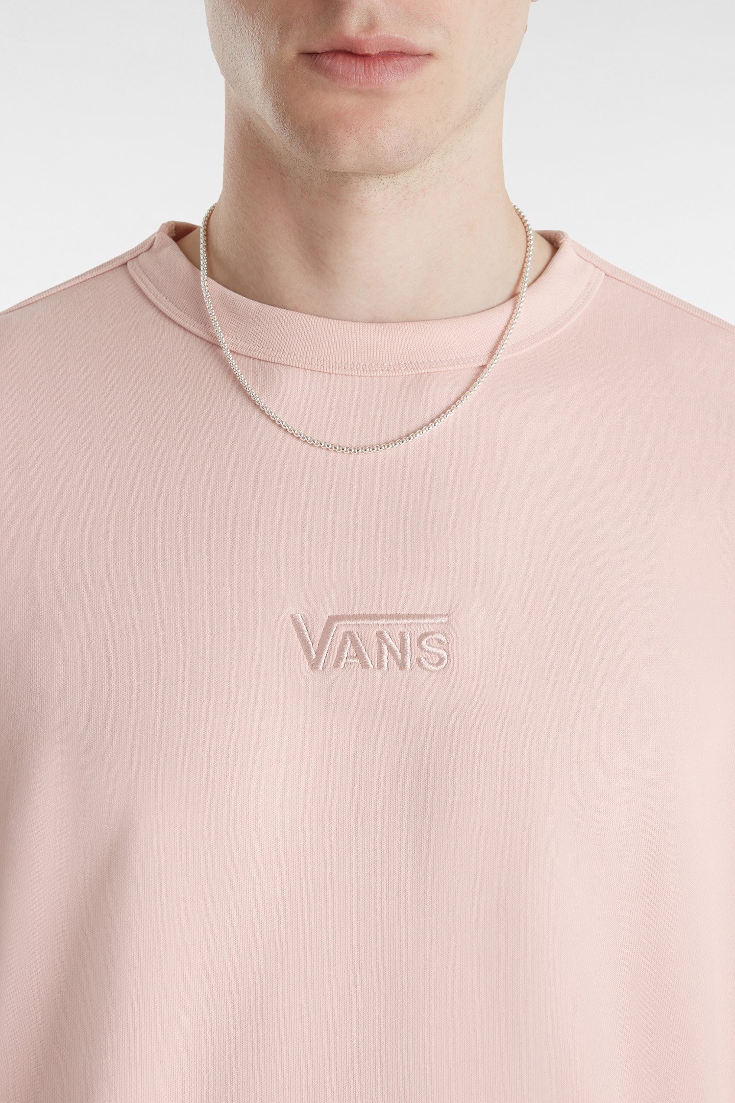 LX PREMIUM CREW FLEECE ROSE SMOKE 7