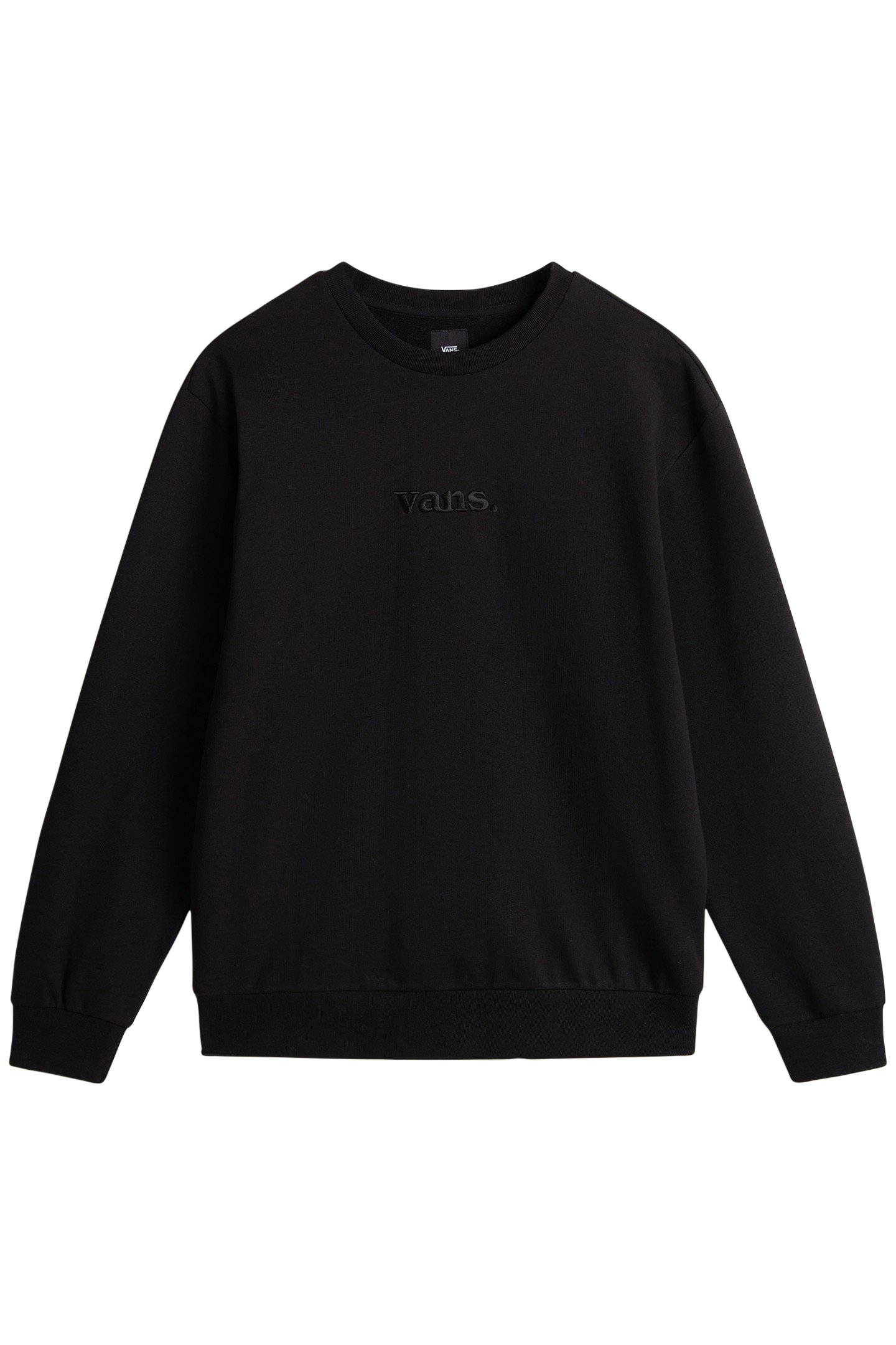 ESSENTIAL FT RELAXED CREW BLACK 1