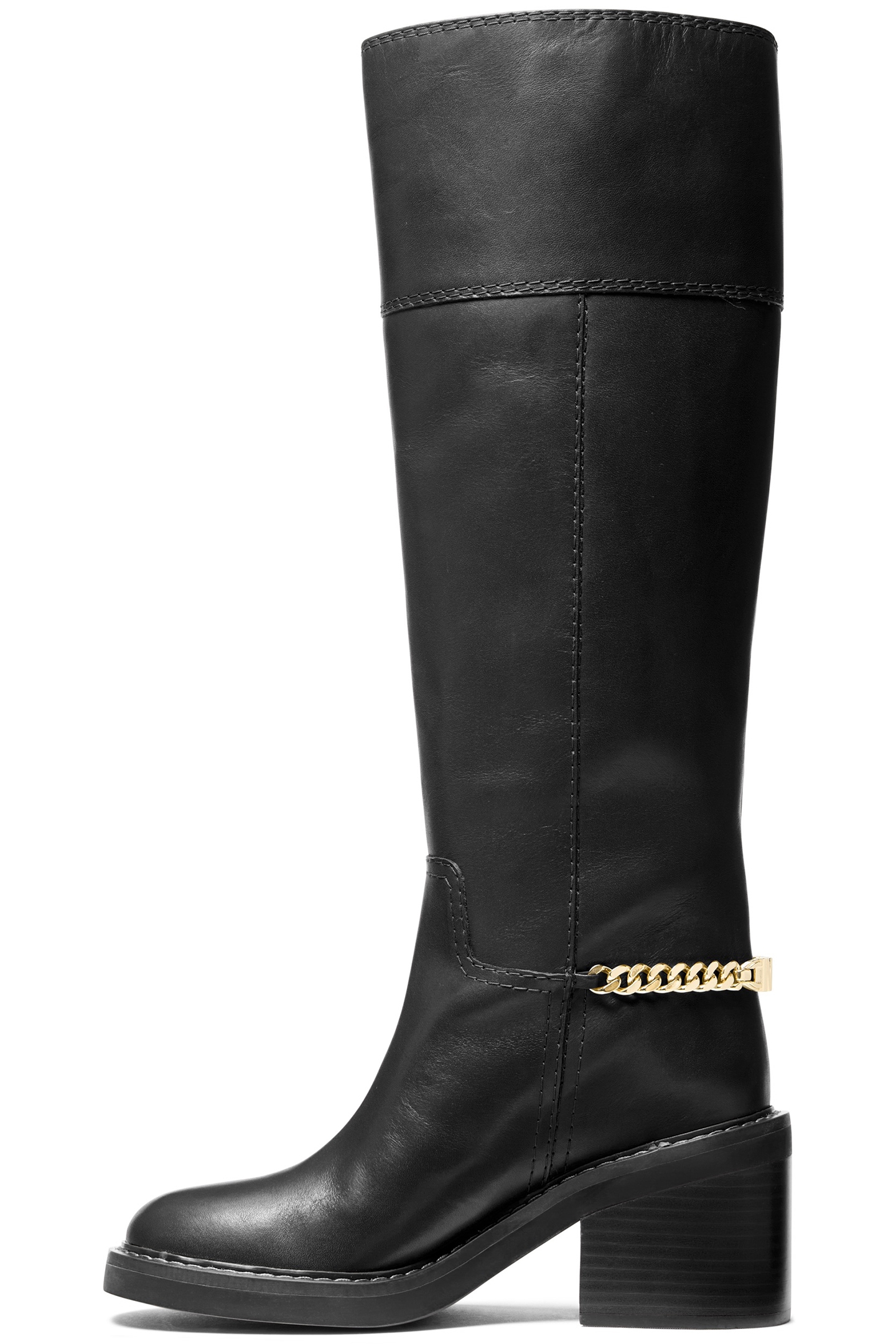CARLISLE RIDING BOOT IN BLACK 4