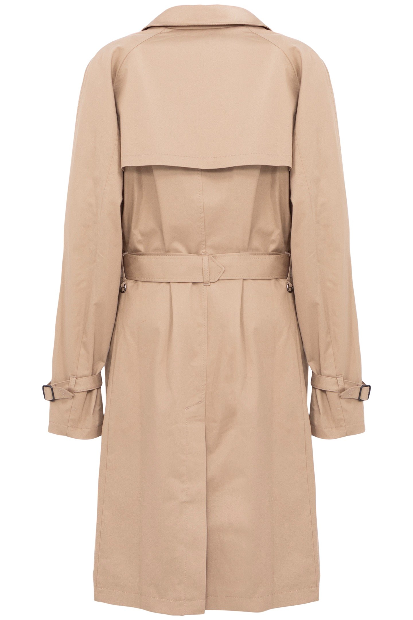 UNISEX BEIGE GENDER FREE TRENCH COAT 2