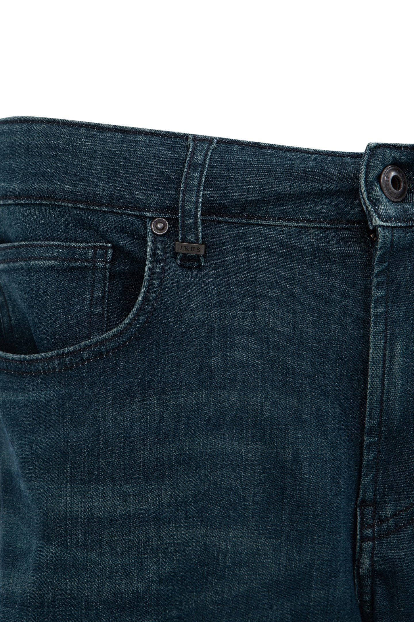 BRUCE WATERLESS BOTTLE GREEN SLIM JEANS 5