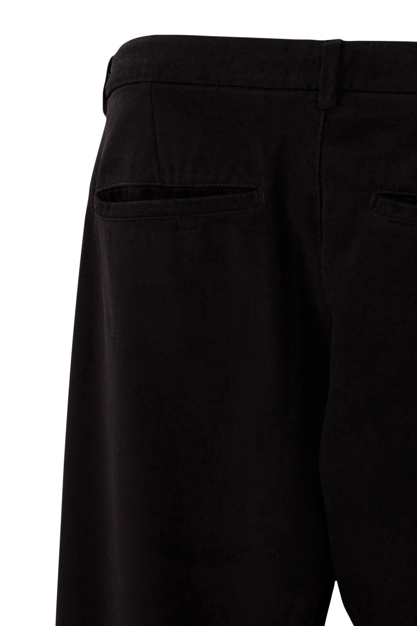 BLACK SLIM CHINO PANTS 6