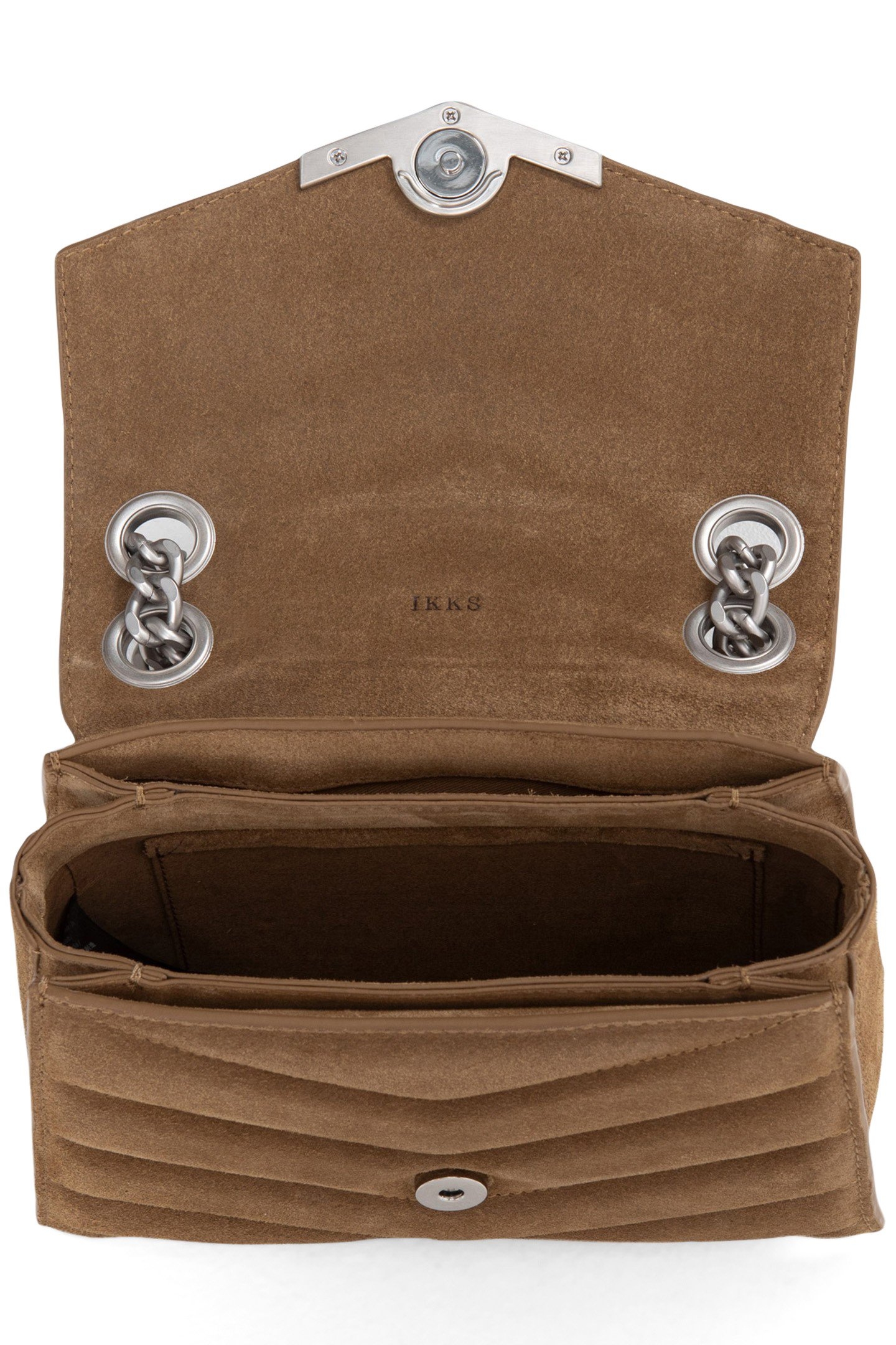 THE 1. SEASONALS SAND QUILTED LEATHER SIZE S BAG 4