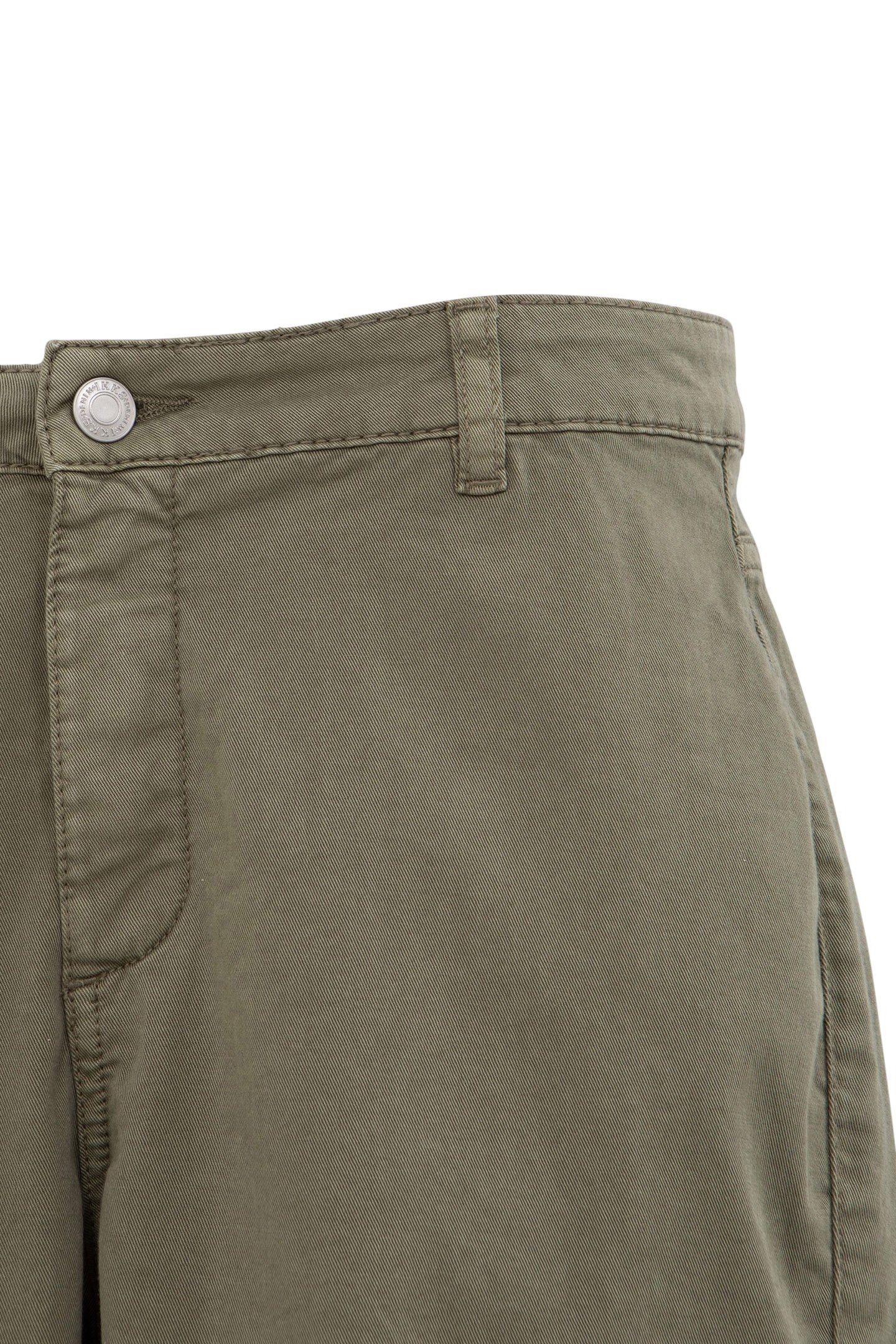 WOMEN’S KHAKI CROPPED COMBAT JEANS 3