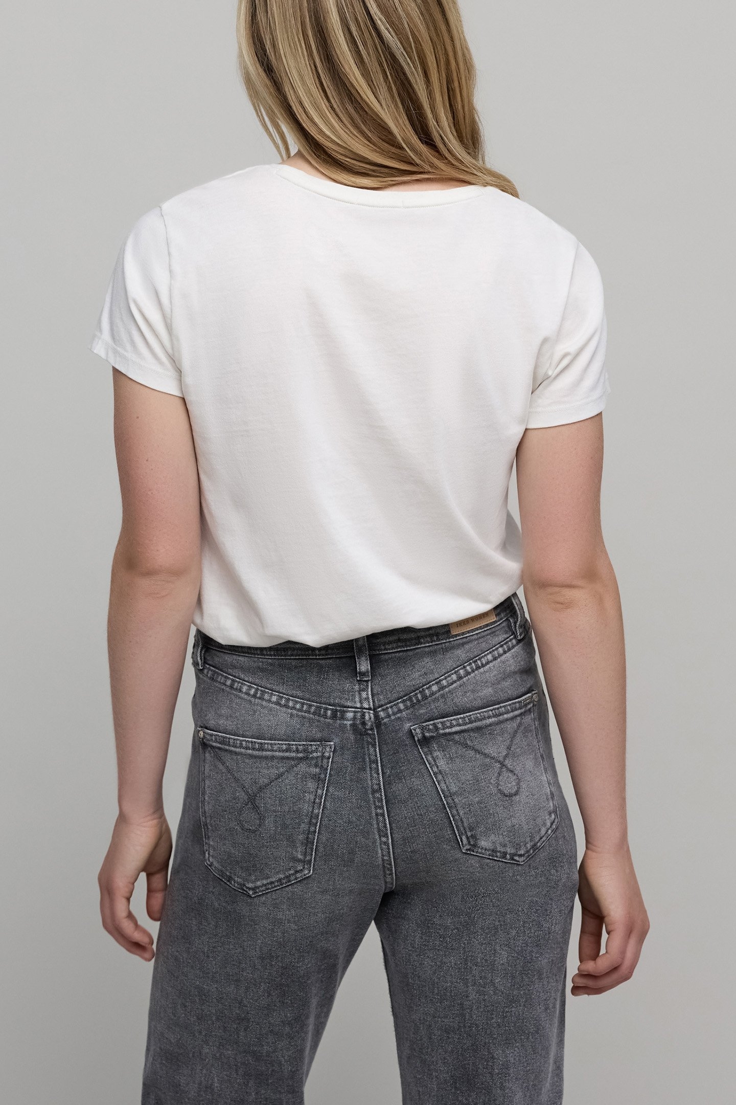 OFF-WHITE NAVY STRIPES TEE-SHIRT 2