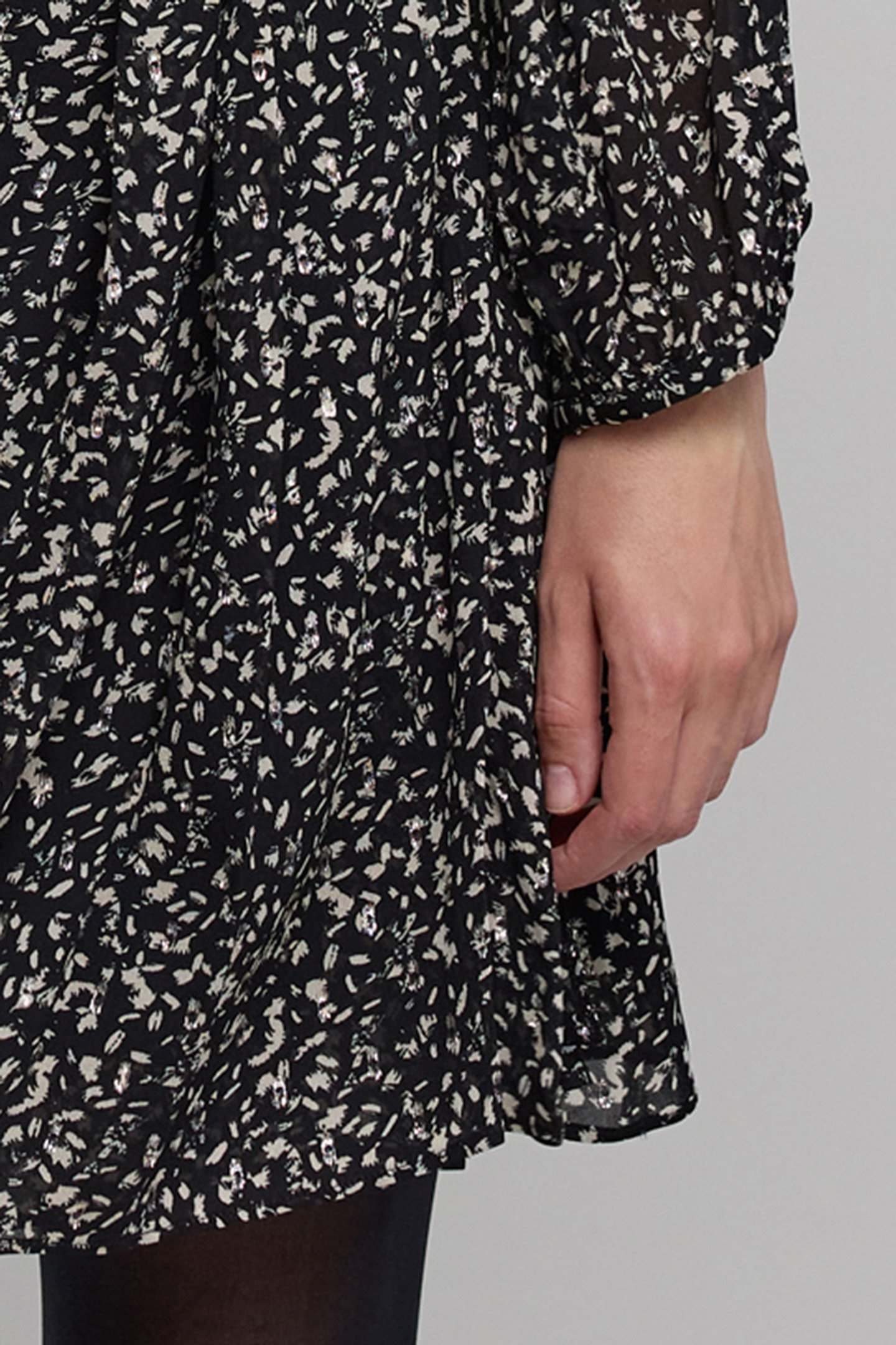 BLACK ROCK TACHIST PRINT WRAP DRESS 5