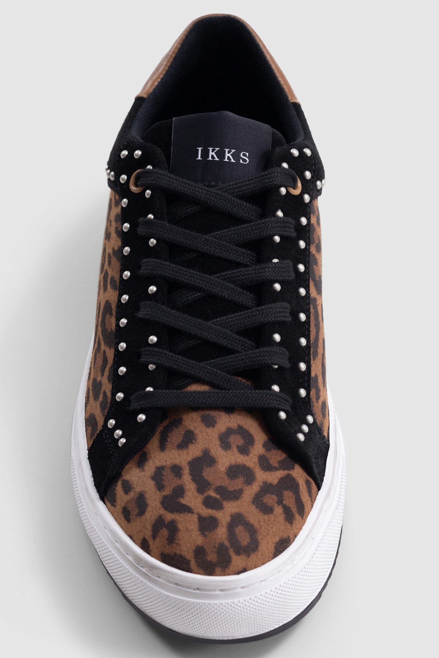 BROWN SUEDE LEOPARD PRINT TRAINERS 4