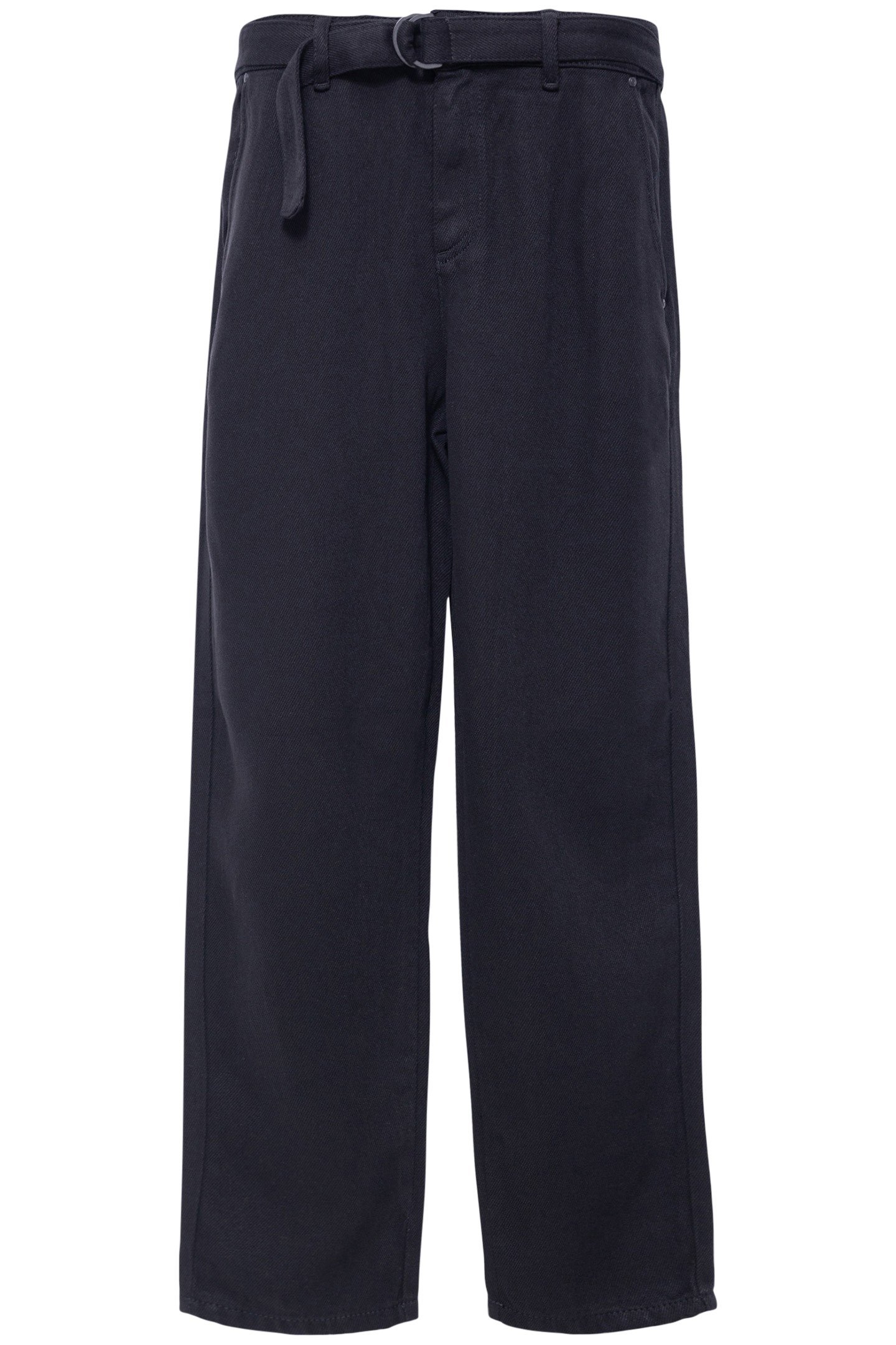 BELTED BLACK BAGGY JEANS IN LYOCELL® WOMEN 4