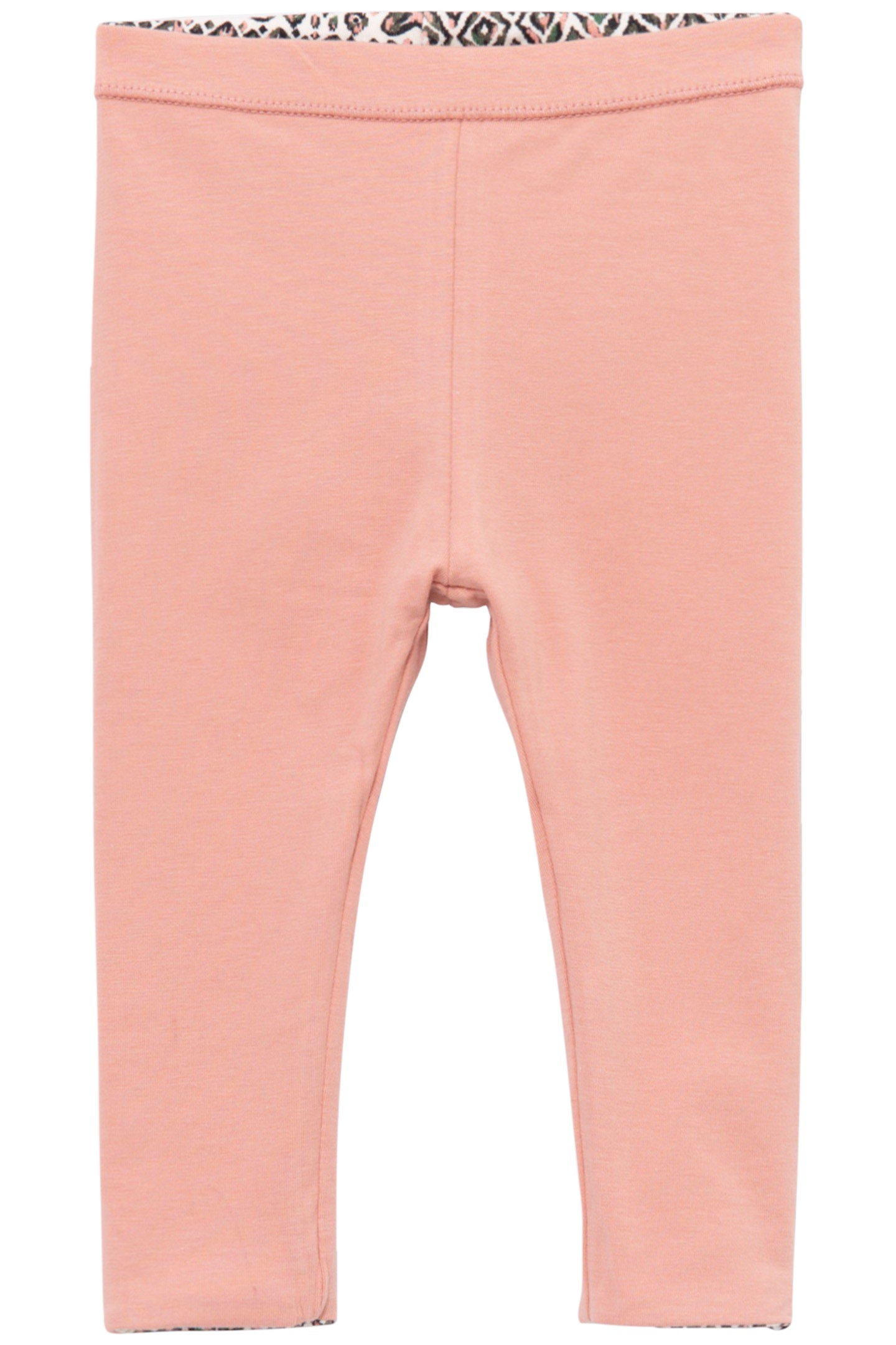 REVERSIBLE ETHNIC GRAPHIC AND GREEN BABY GIRL LEGGINGS 3