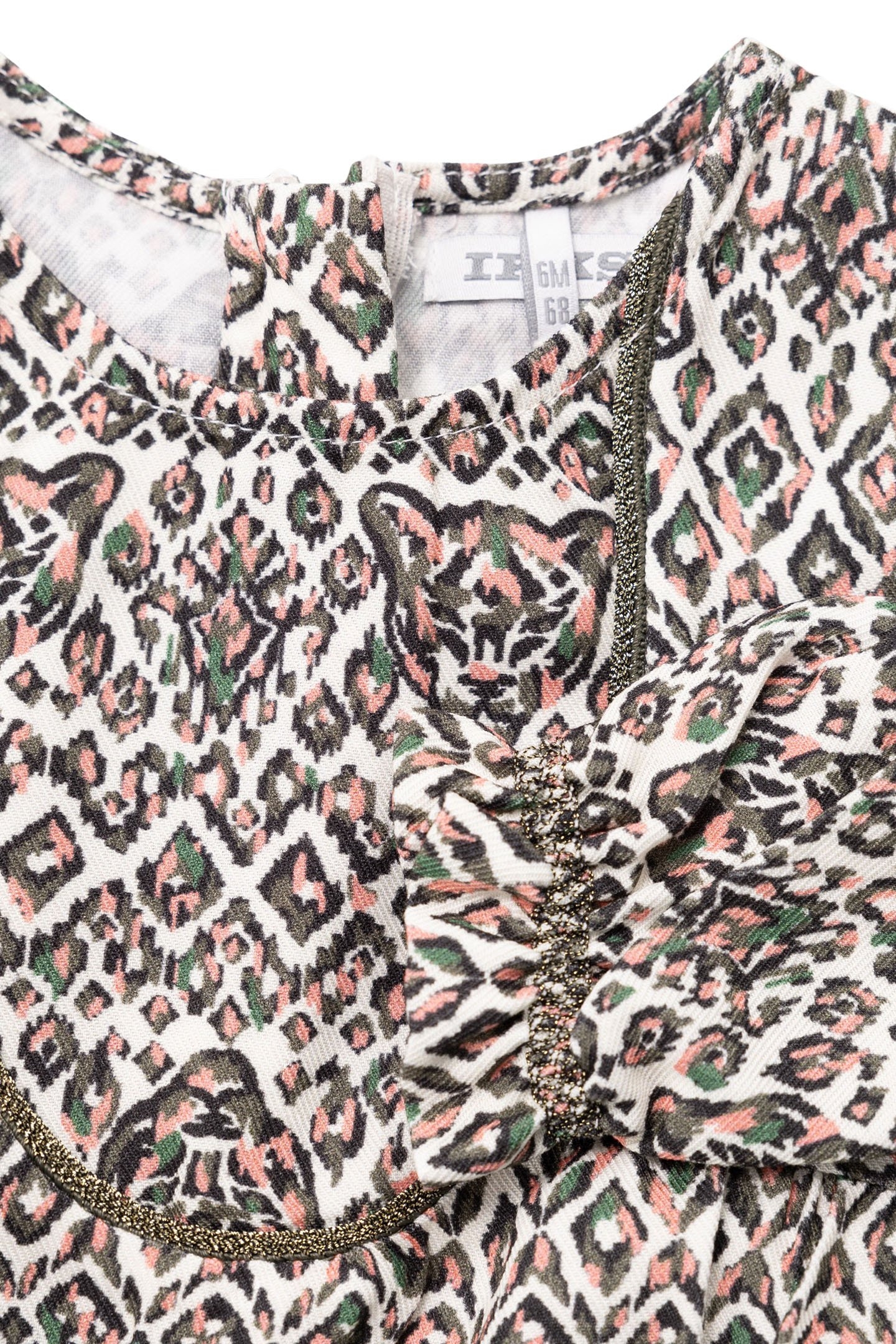 ECRU DRESS LENZING™ ECOVERO™ ETHNIC BABY GIRL 7