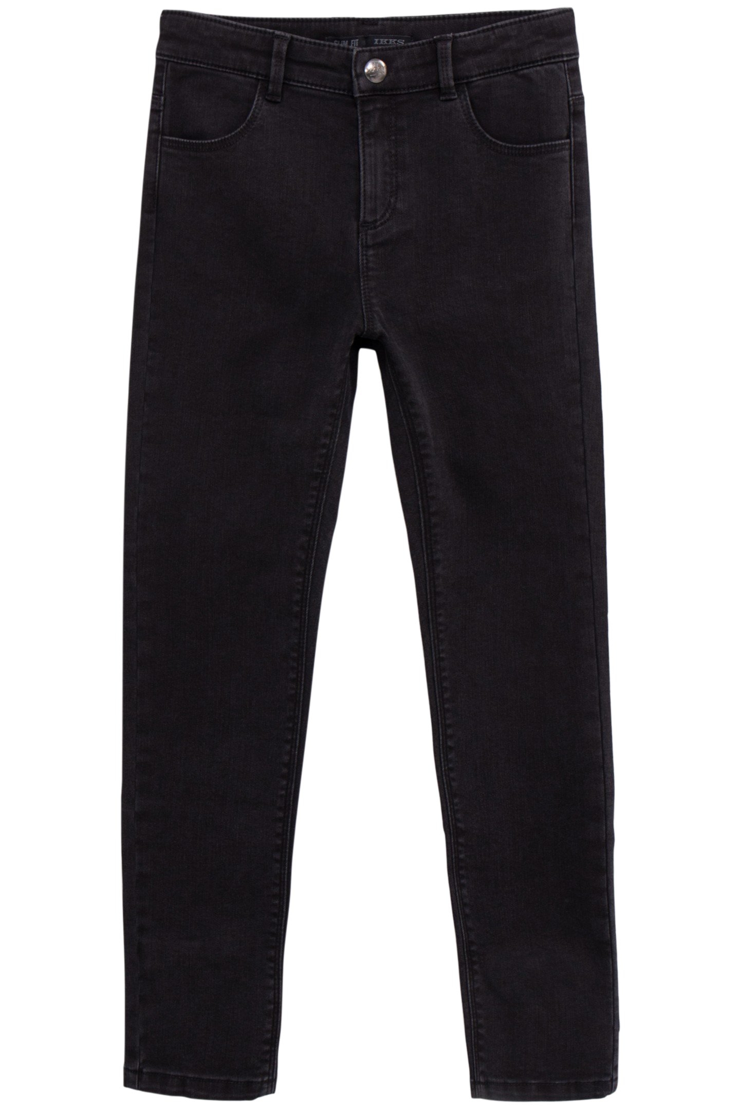 SLIM BLACK SKINNY JEANS-GIRL'S BELT 1