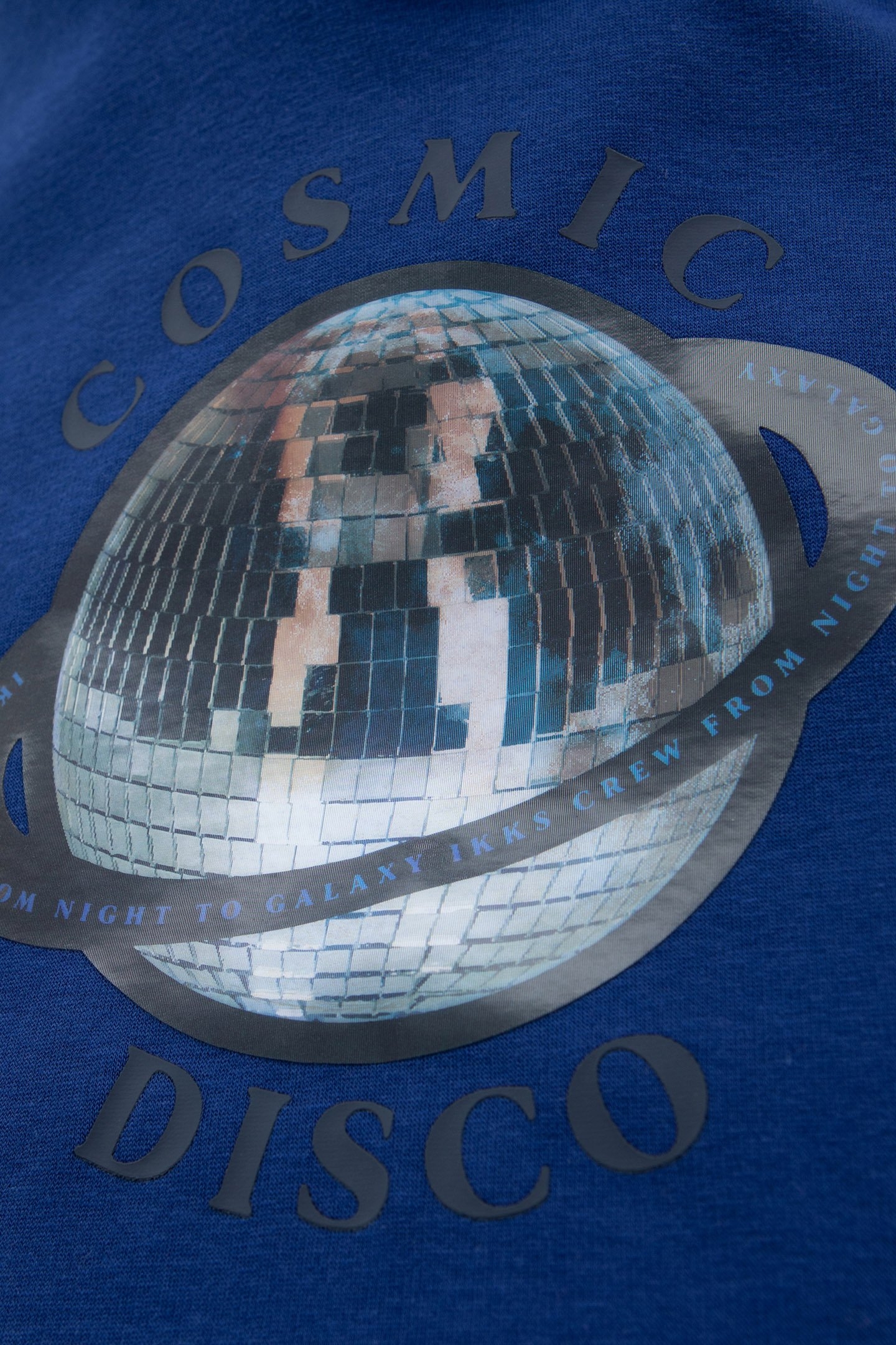 BOY'S VISUAL BLUE COSMIC-DISCO LENTICULAR SWEATSHIRT 6