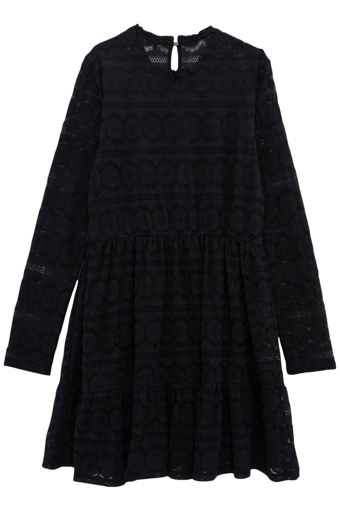 GIRL'S ALL-LACE BLACK DRESS 2