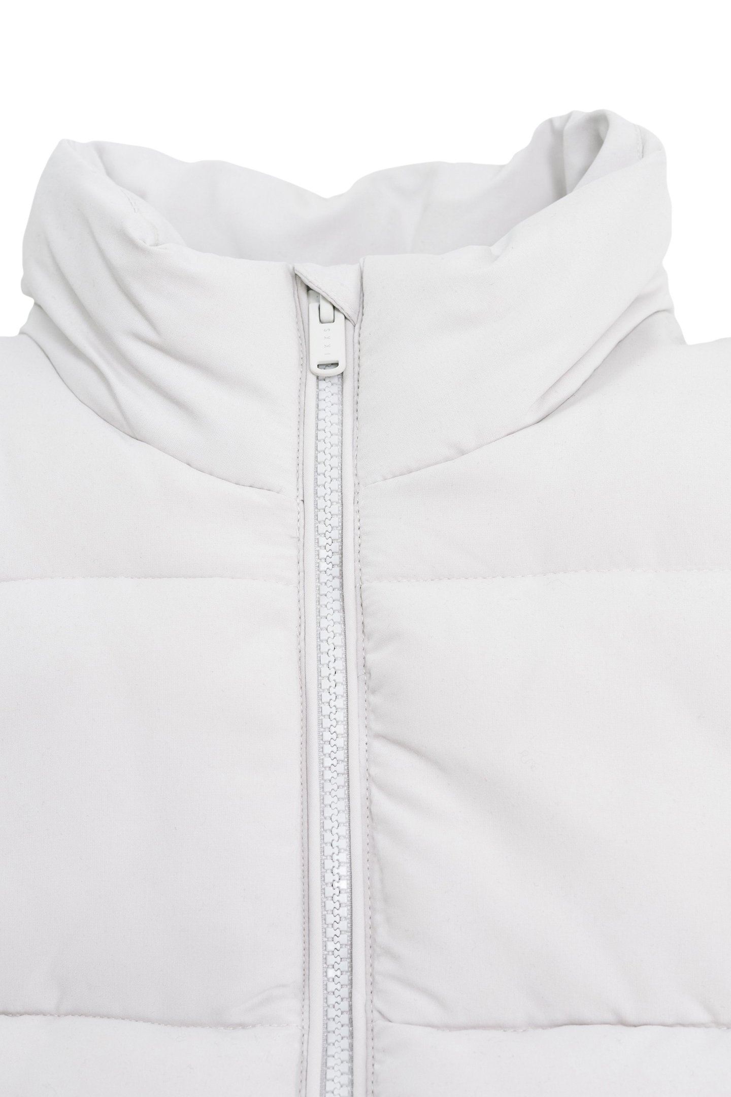 GIRL'S ECRU SLEEVELESS DOWN JACKET 4