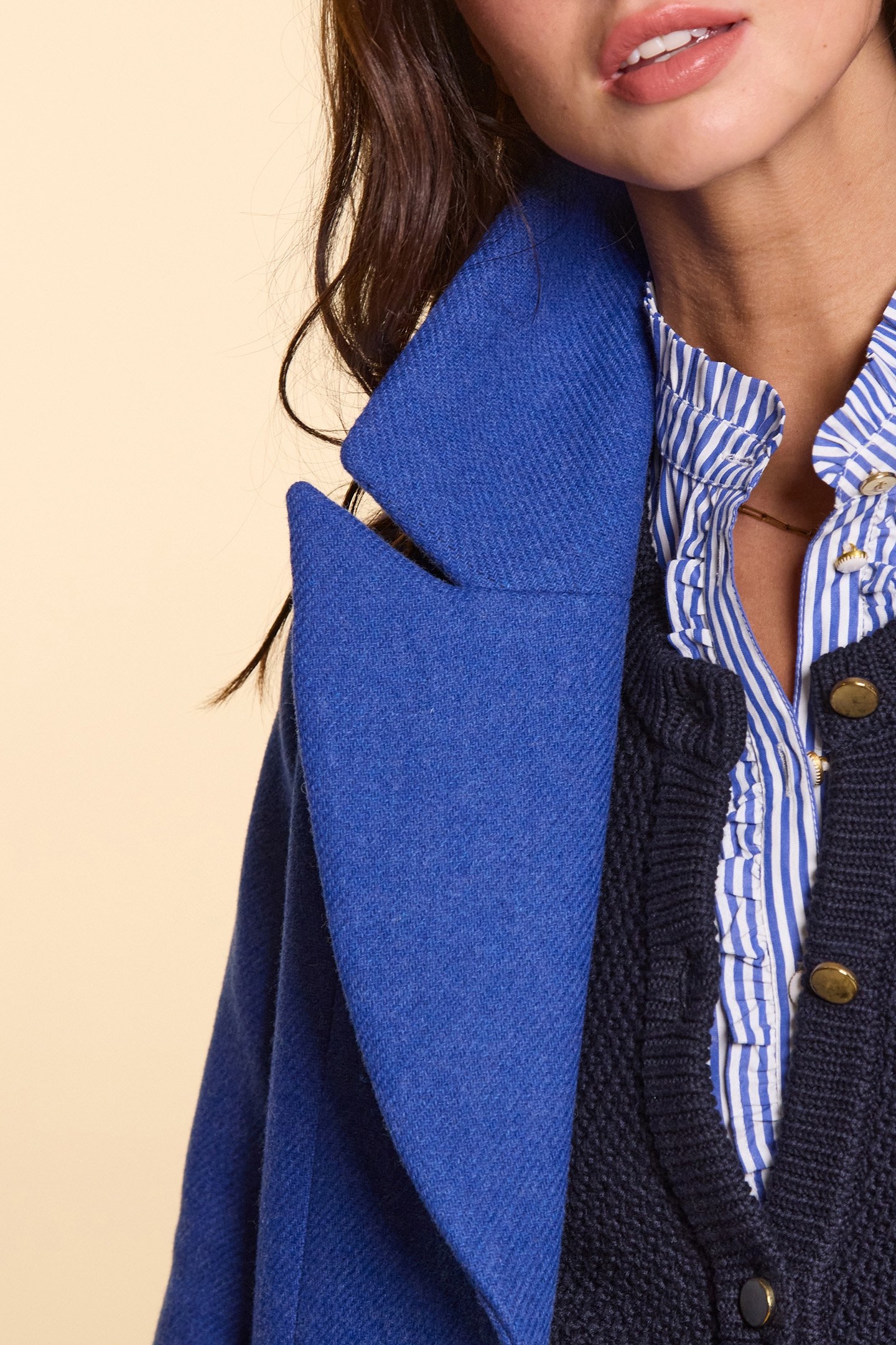 SKY BLUE LONG COAT 4