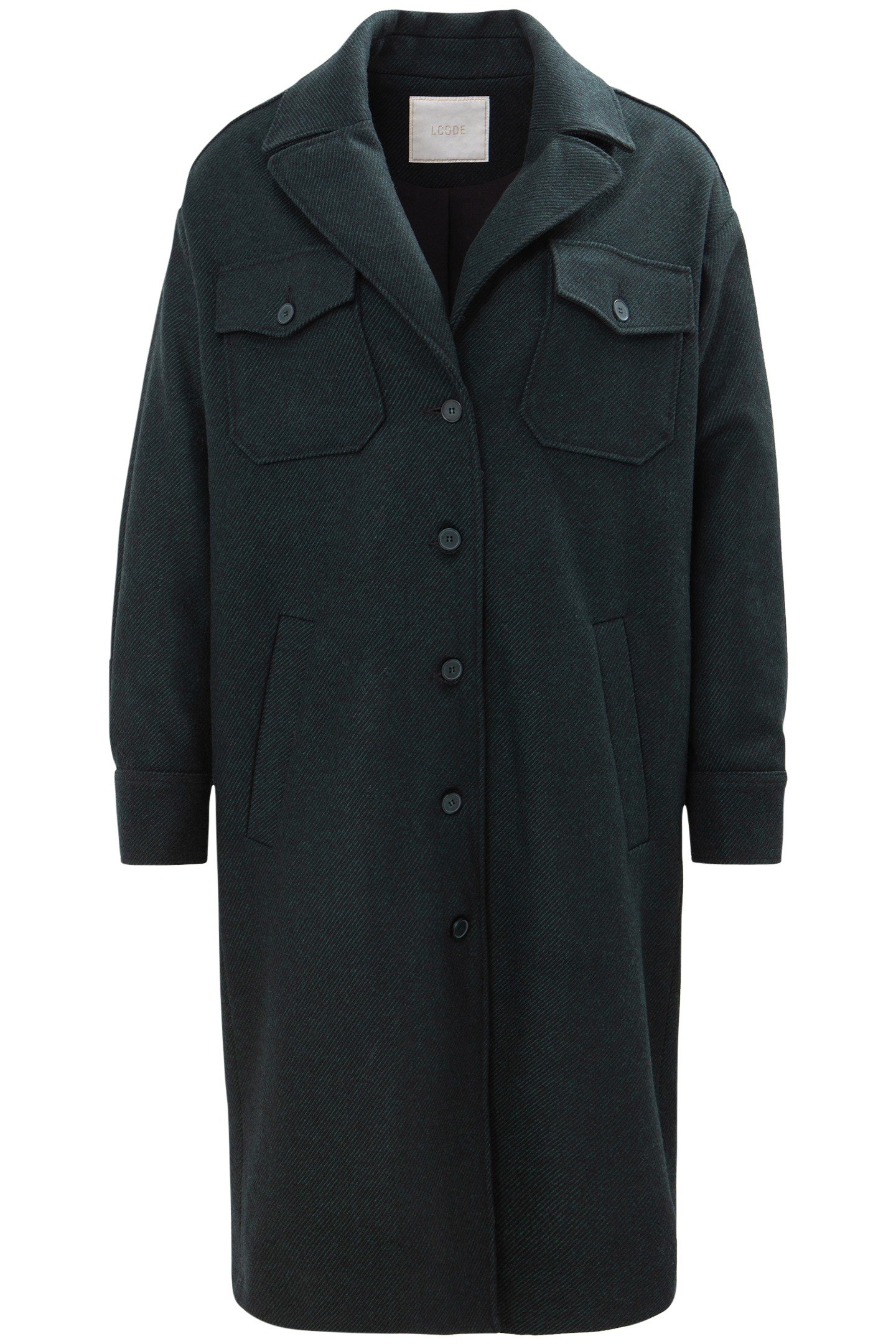 MIDNIGHT GREEN OVERCOAT 4