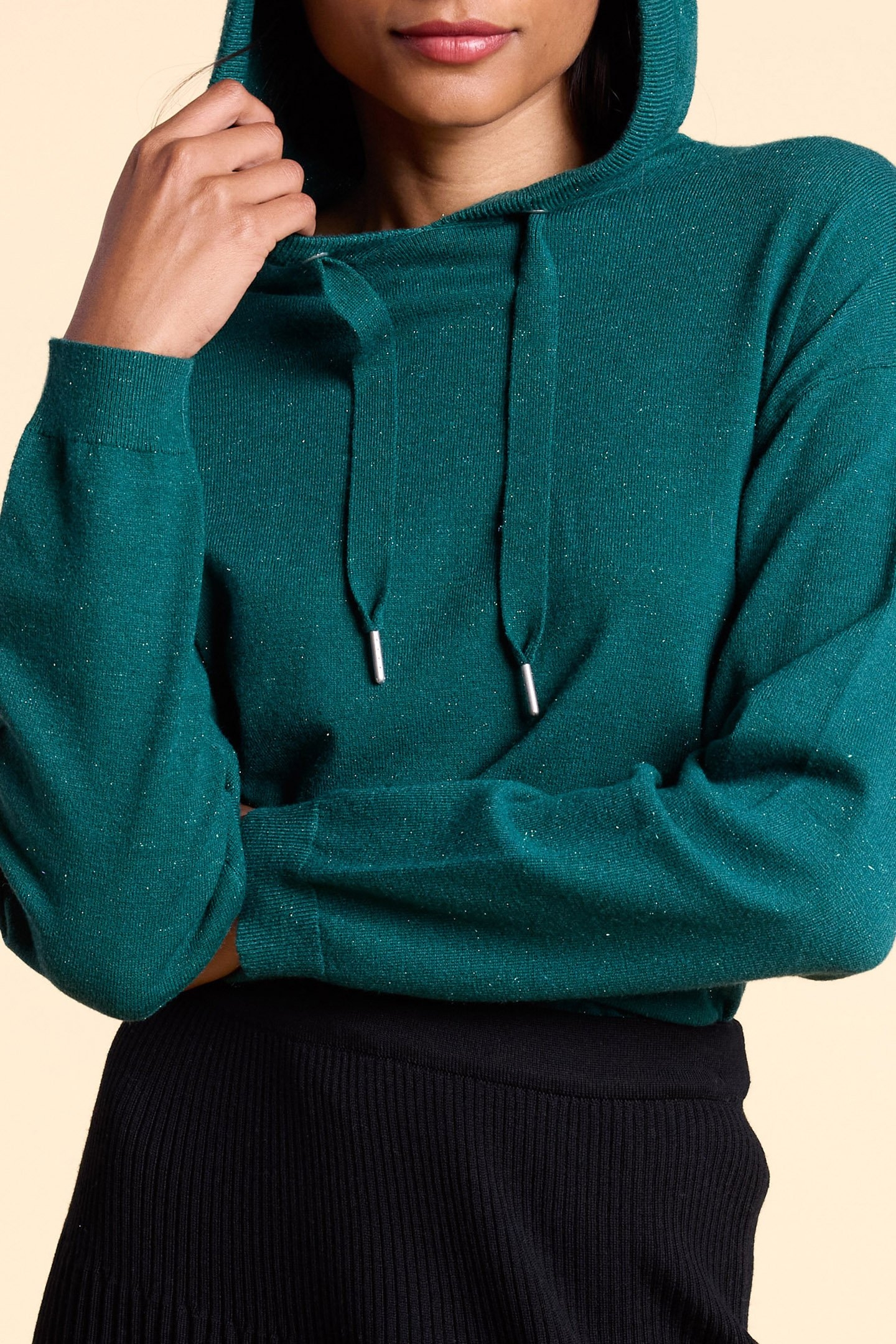 MIDNIGHT GREEN HOODIE 3