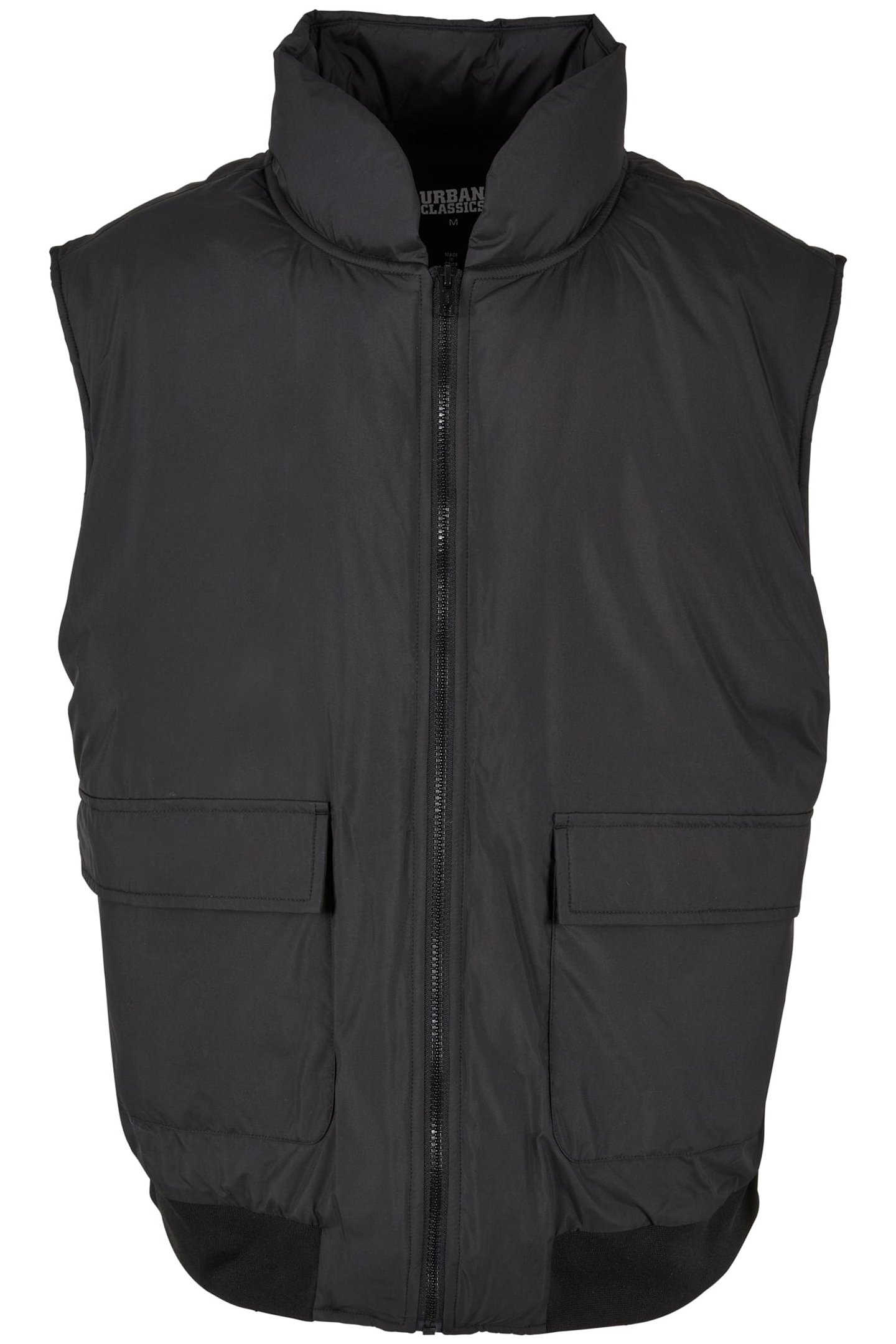 CLEAN PUFFER VEST BLACK 1