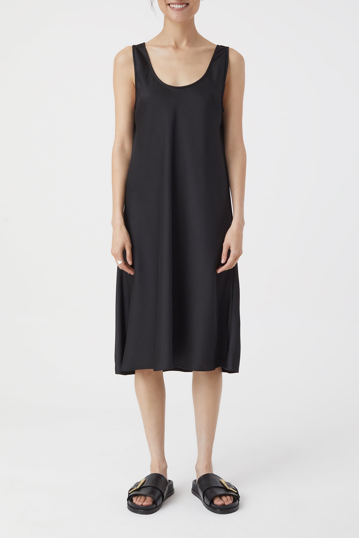 TOP DRESS DRESSES BLACK 2