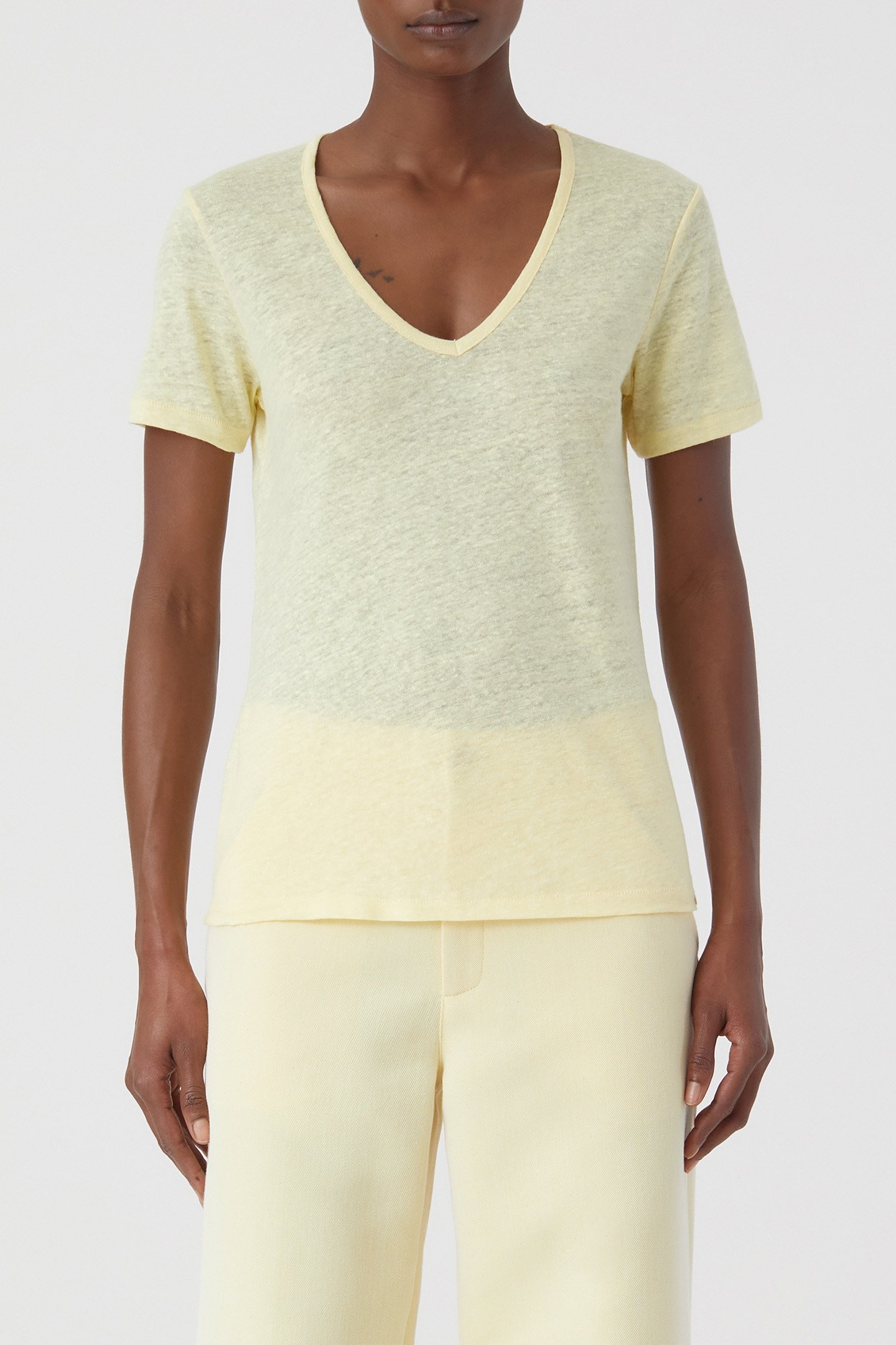 T-SHIRT SHORT SLEEVE T-SHIRTS YELLOW ORCHID 1