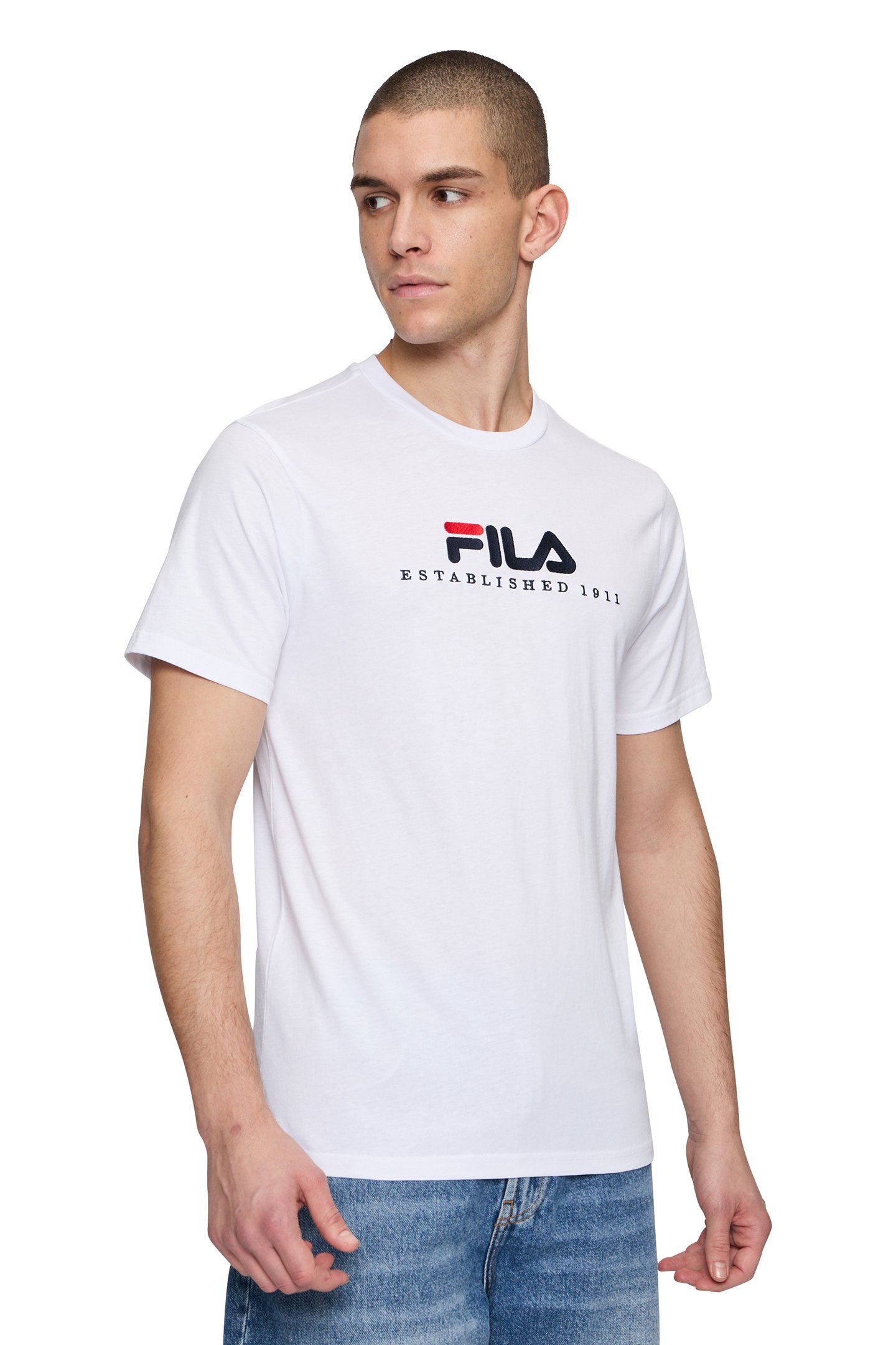 UNISEX BRILL TEE BRIGHT WHITE 1