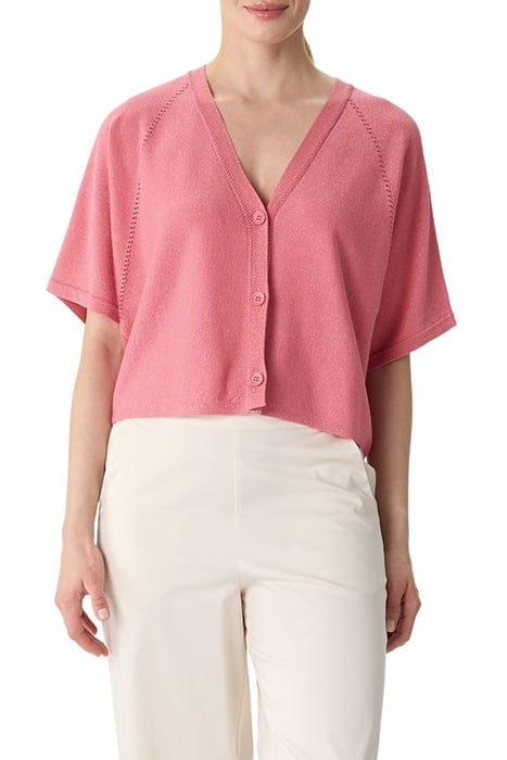 COMMA CARDIGAN LILAC/PINK 1