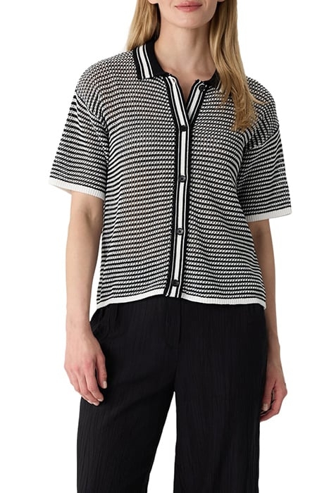 COMMA CARDIGAN BLACK 1