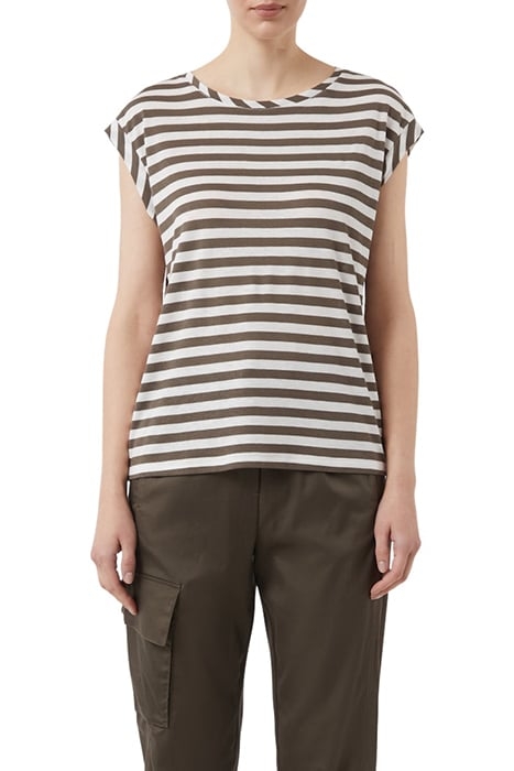 COMMA T-SHIRTS BROWN 1