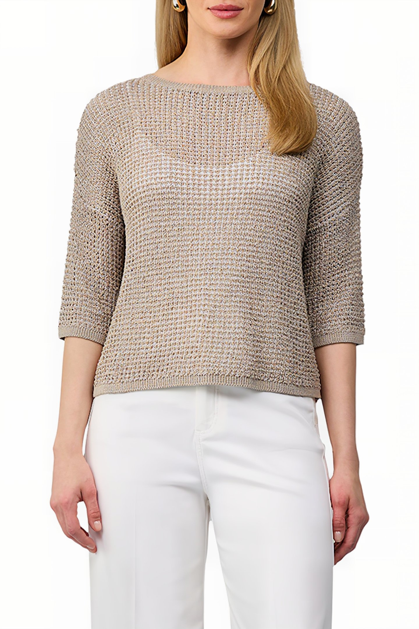 S.OLIVER PULLOVER BEIGE 1